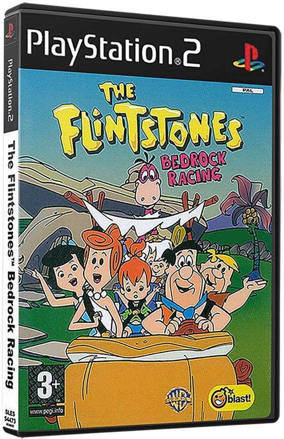 Flintstones - Bedrock Racing, The PS2 Sony Playstation 2 Used Video Game PS2