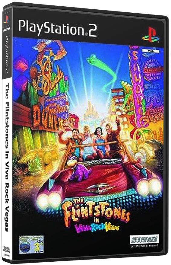 Flintstones in Viva Rock Vegas, The PS2 Sony Playstation 2 Used Video Game PS2