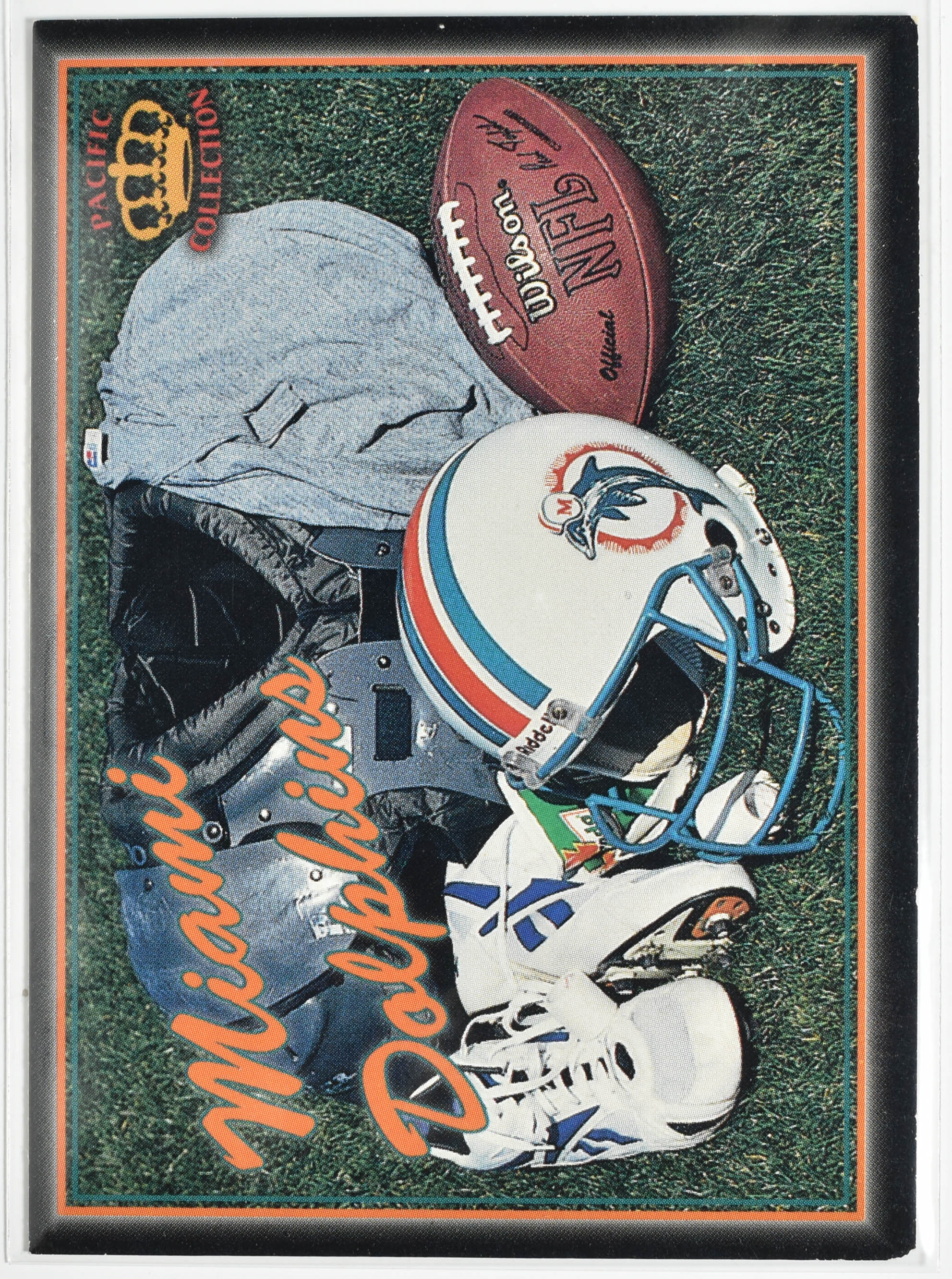 Miami Dolphins 17 Pacific Trading Cards 1995 Miami Dolphins
