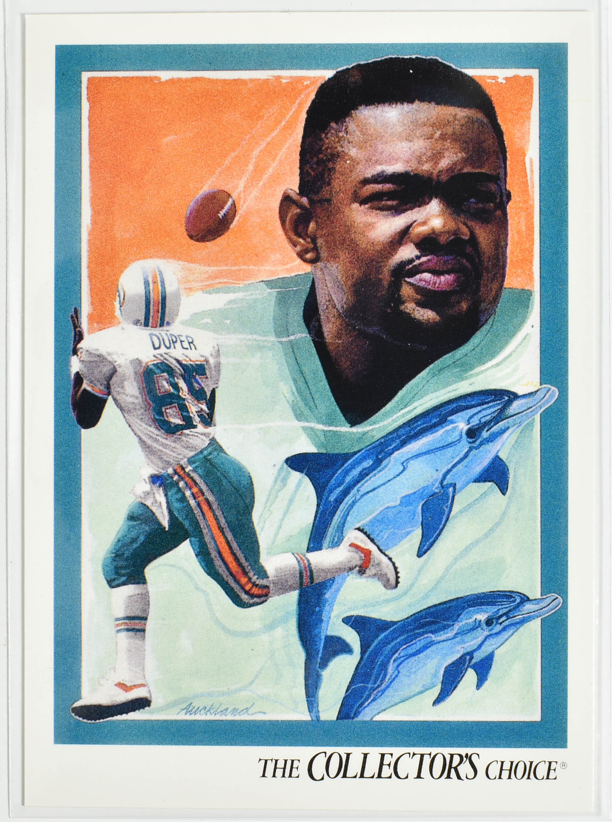 Mark Duper 84 Upper Deck 1992 Miami Dolphins