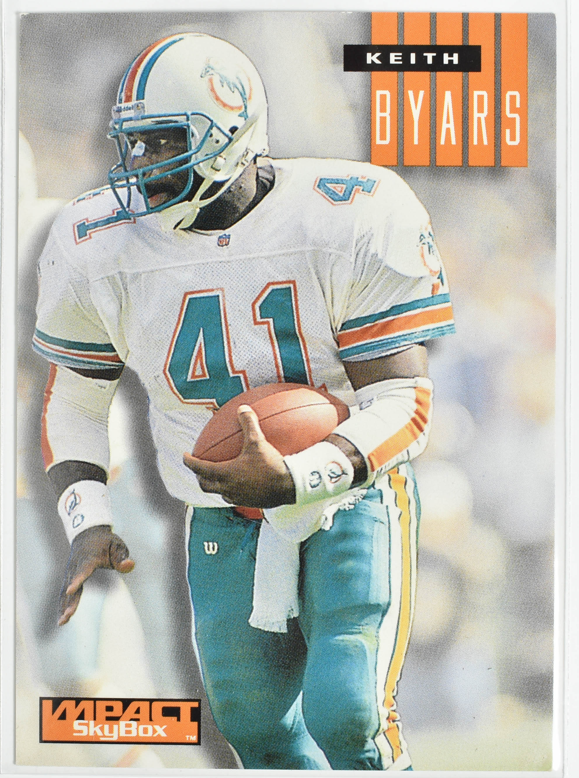 Keith Byars 145 Skybox 1994 Miami Dolphins