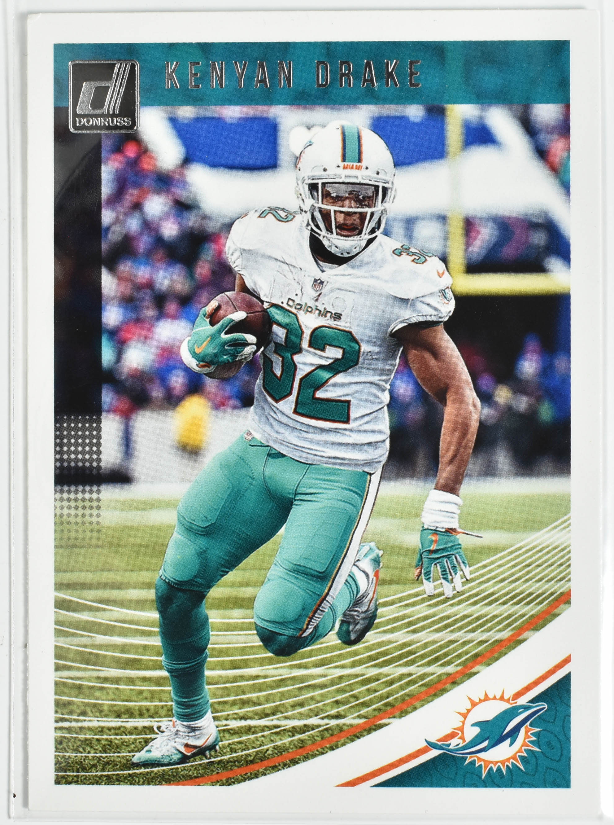 Kenyan Drake 167 2018 Panini Danruss Miami Dolphins