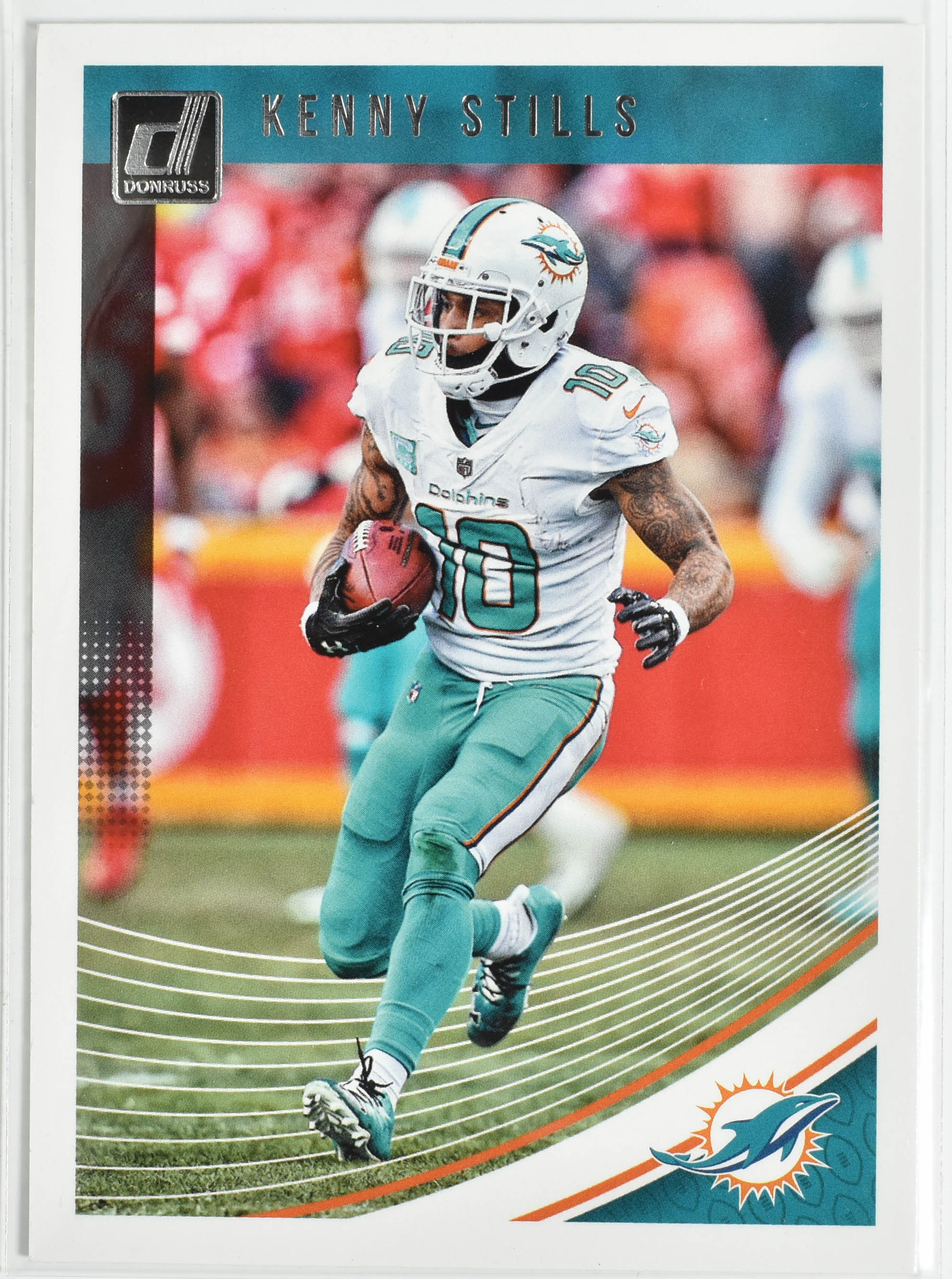 Kenny Stills 172 Panini 2018 Donruss Football Miami Dolphins