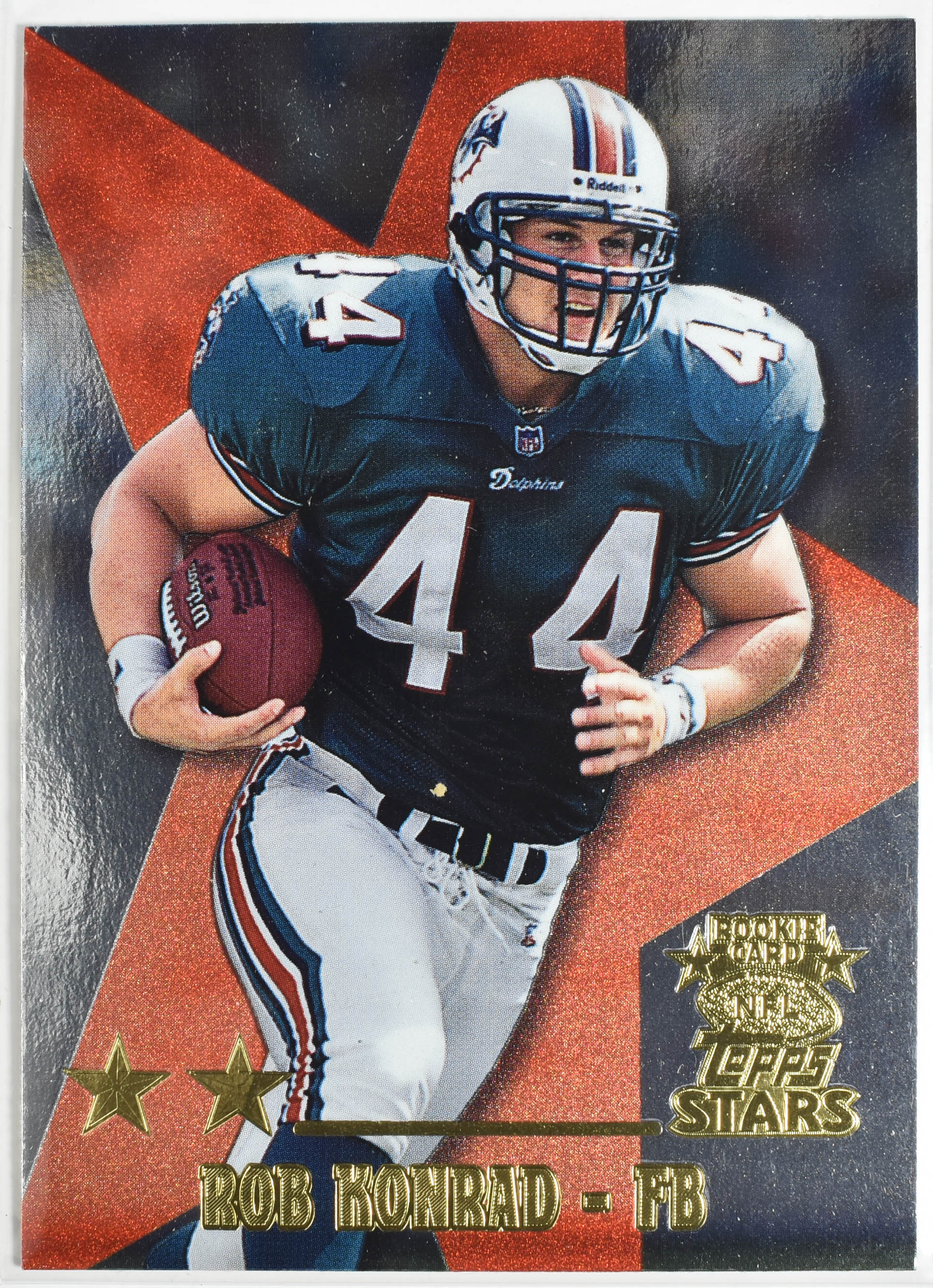 Rob Konrad 55 Topps 1999 Stars Miami Dolphins