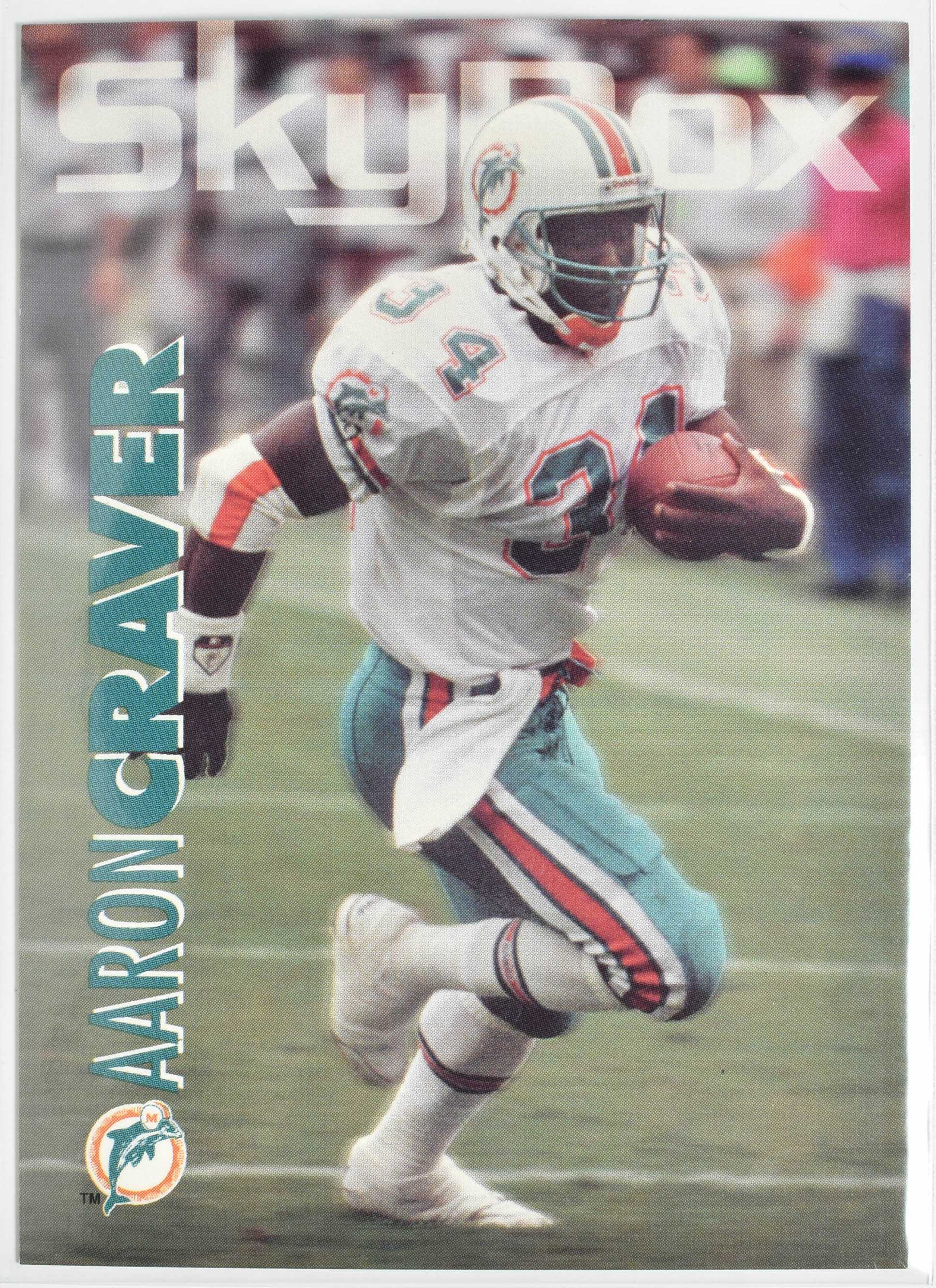 Aaron Craver 180 Sky Box 1993 Miami Dolphins