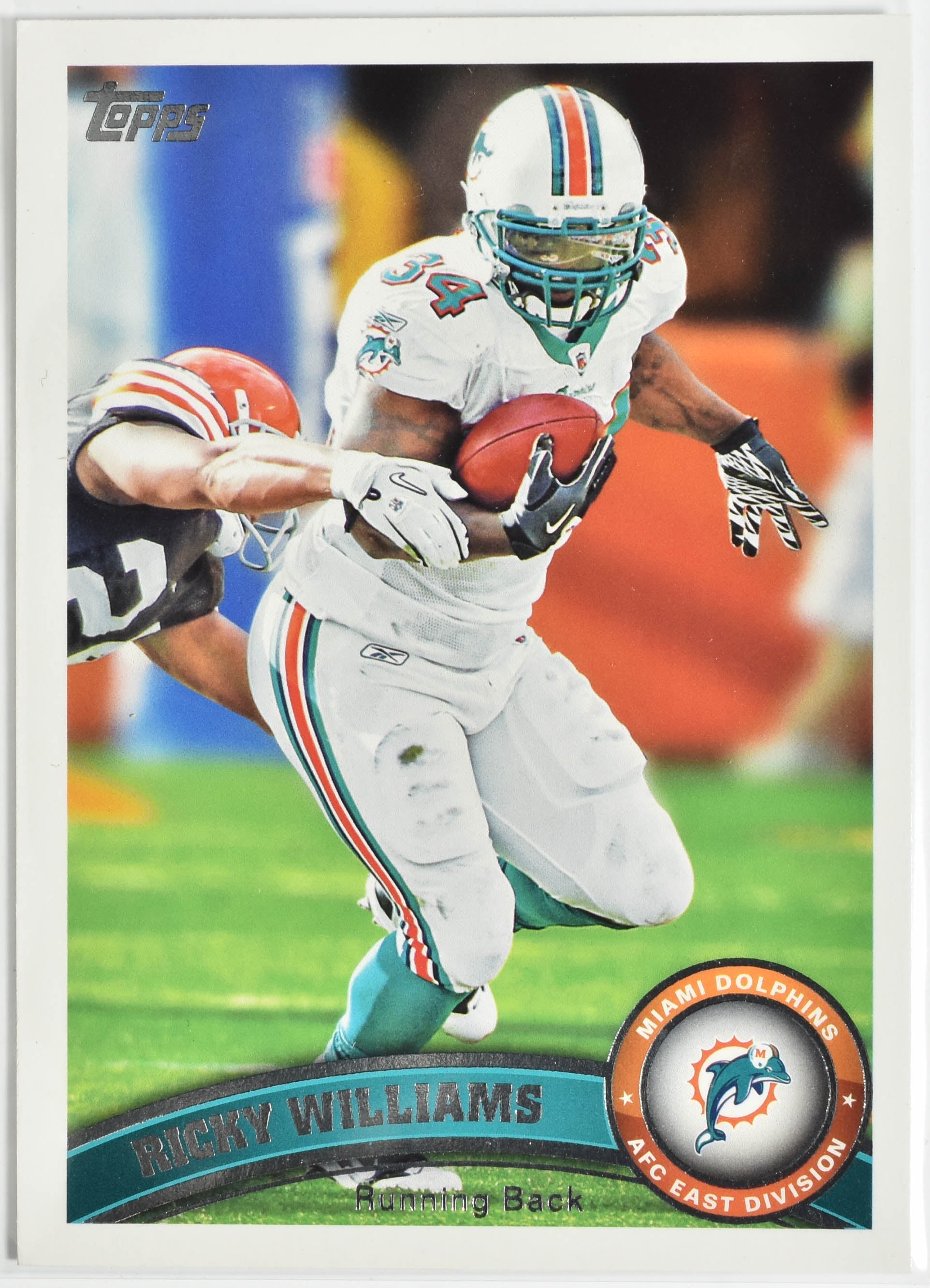 Ricky Williams 298 Topps 2011 Miami Dolphins