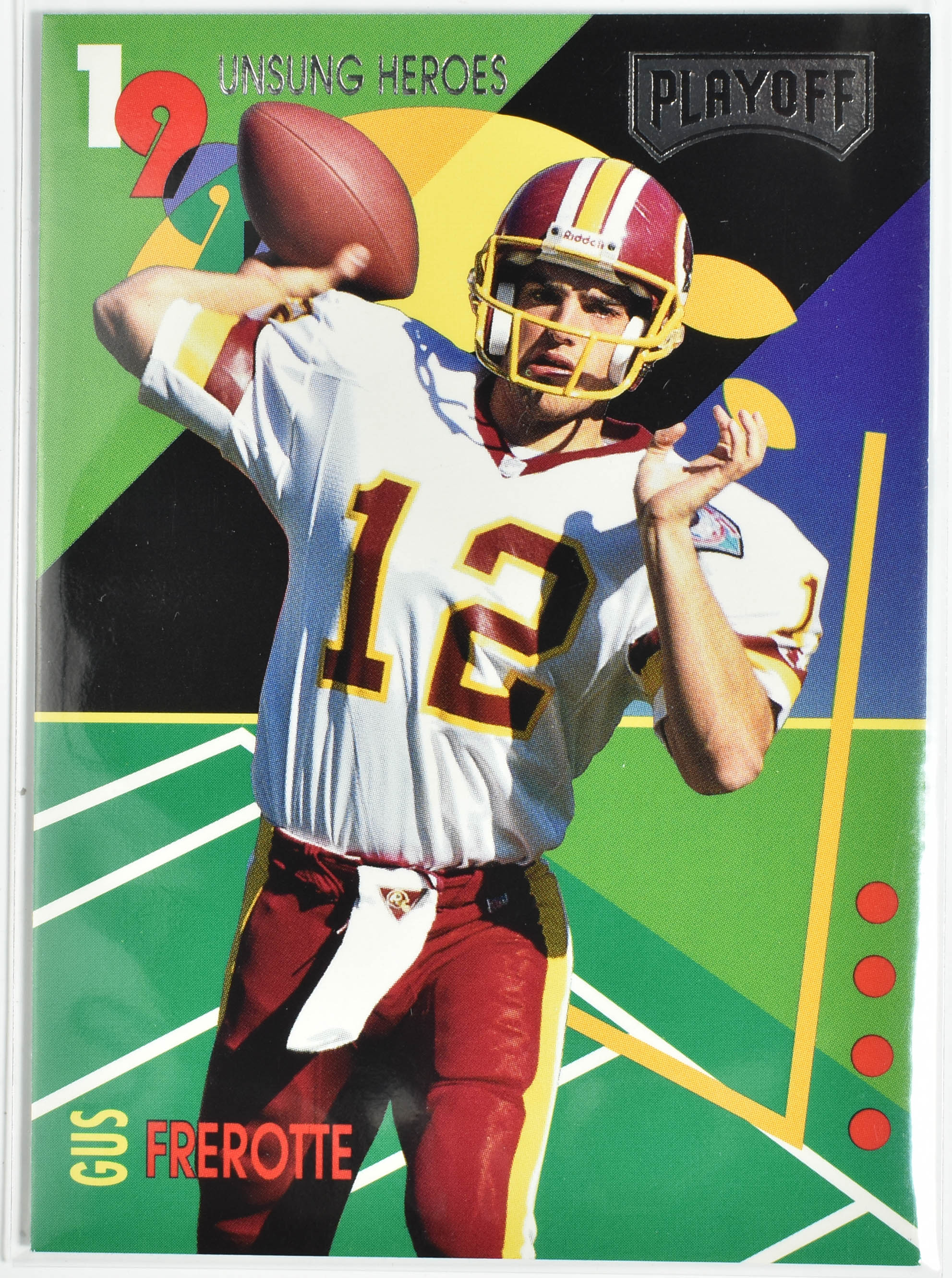 Gus Frerotte 28 Playoff Unsung Heroe 1995 Washington Football Team