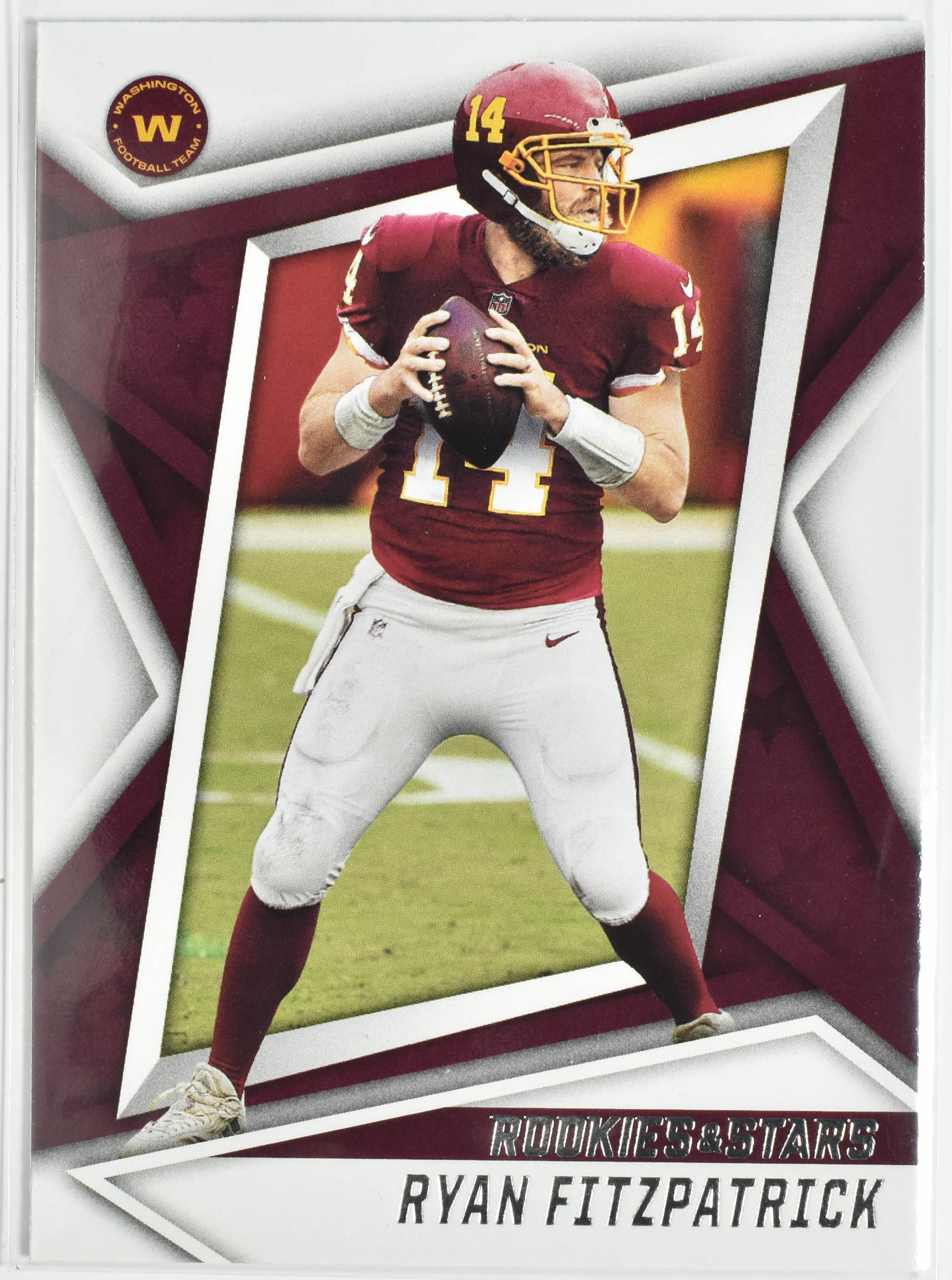 Ryan Fitzpatrick No.87 2021 Panini Rookies and Stars Football Washington Footbal