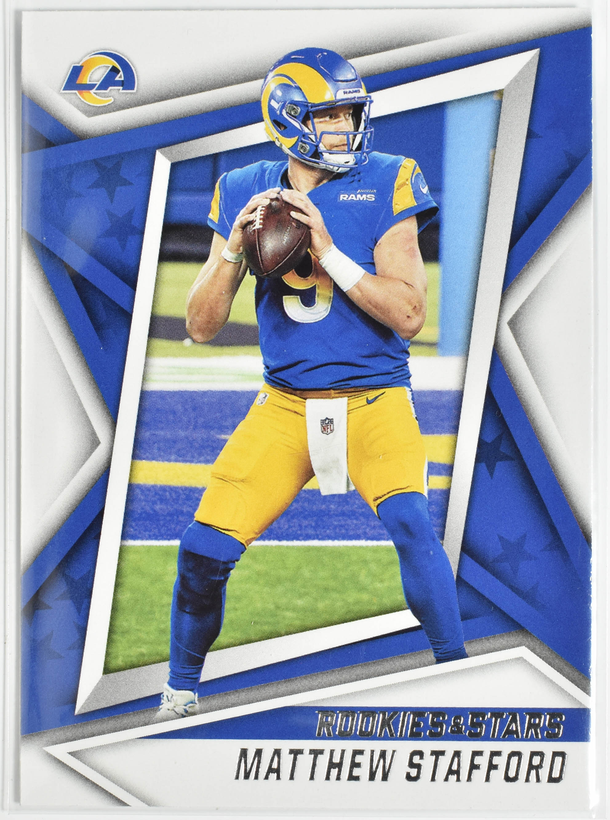 Matthew Stafford 30 Panini 2021 Rookies and Stars Rams Football Card