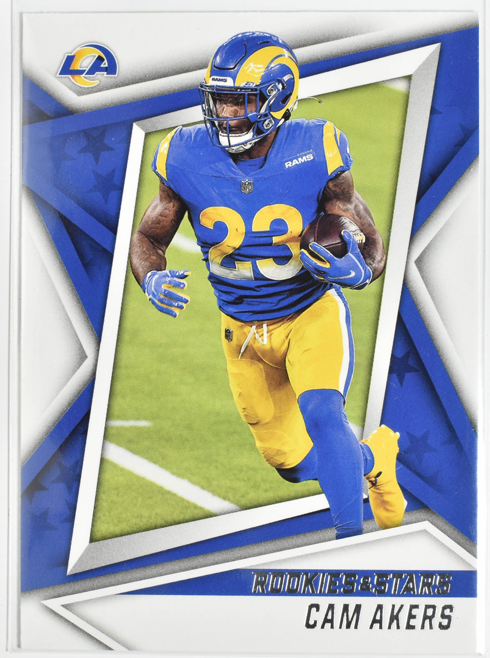 Cam Akers 31 Panini 2021 Rookies and Stars Rams Football Card
