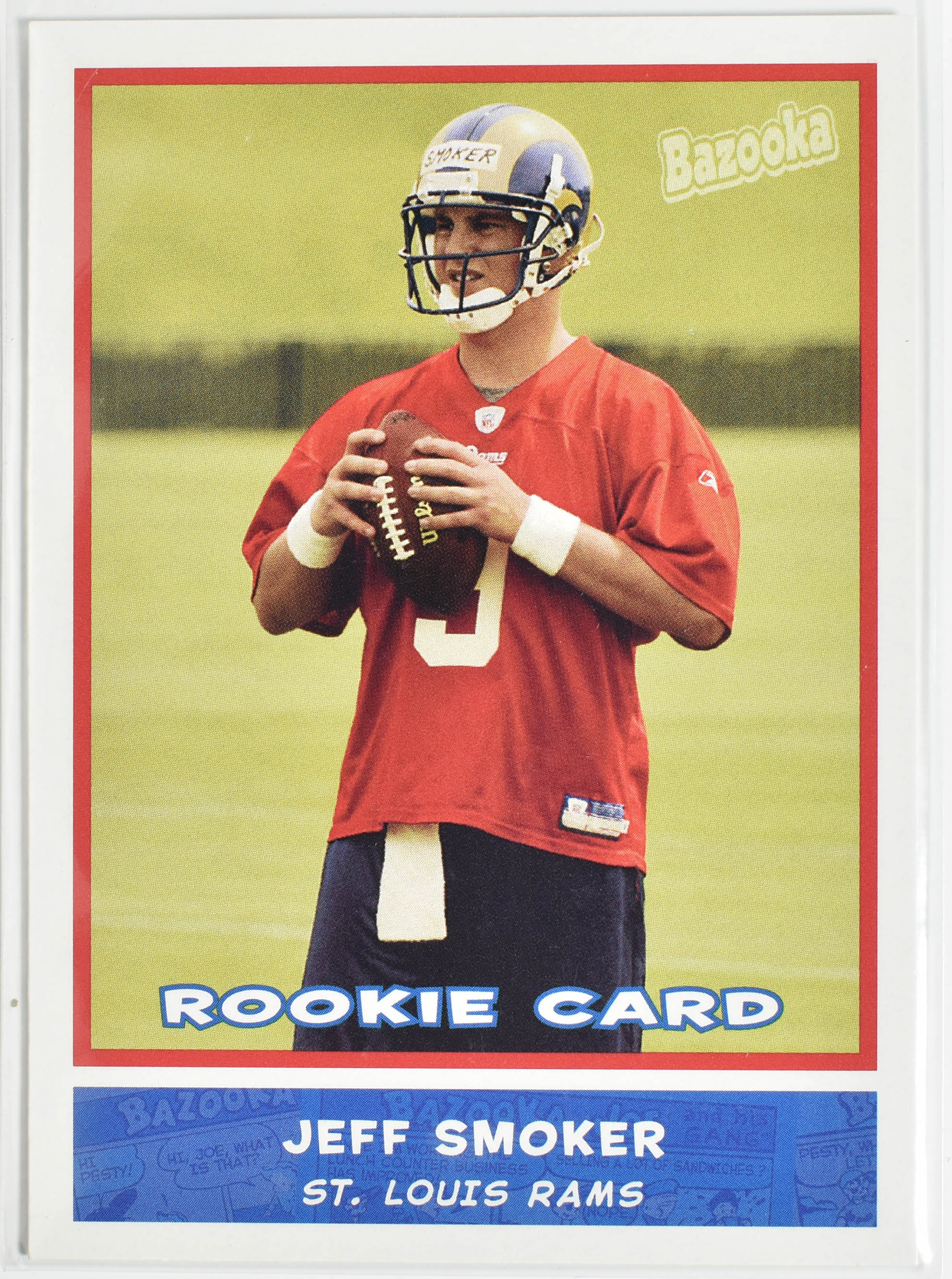 Jeff Smoker 207 Topps Rookie 2004 Rams Football Card