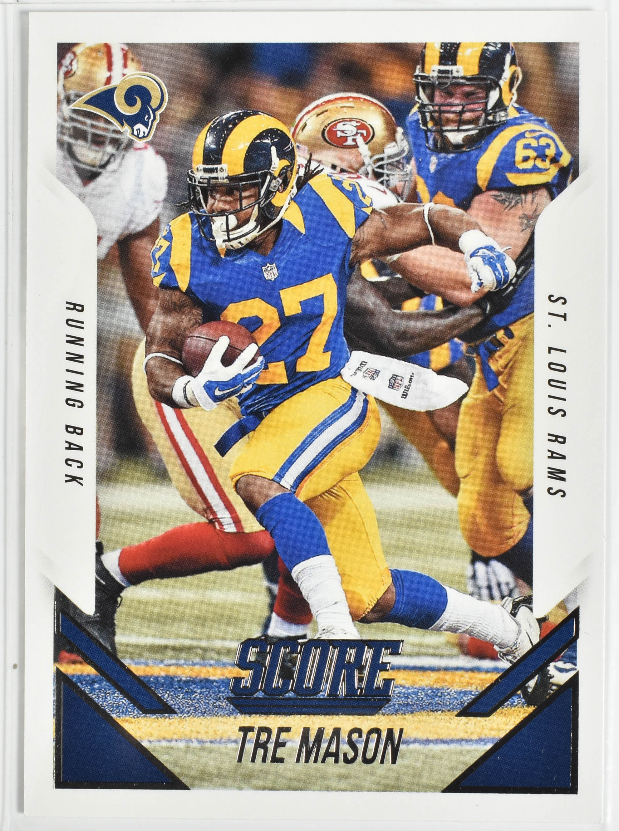 Tre Mason 175 Panini 2015 Prestige Rams Football Card