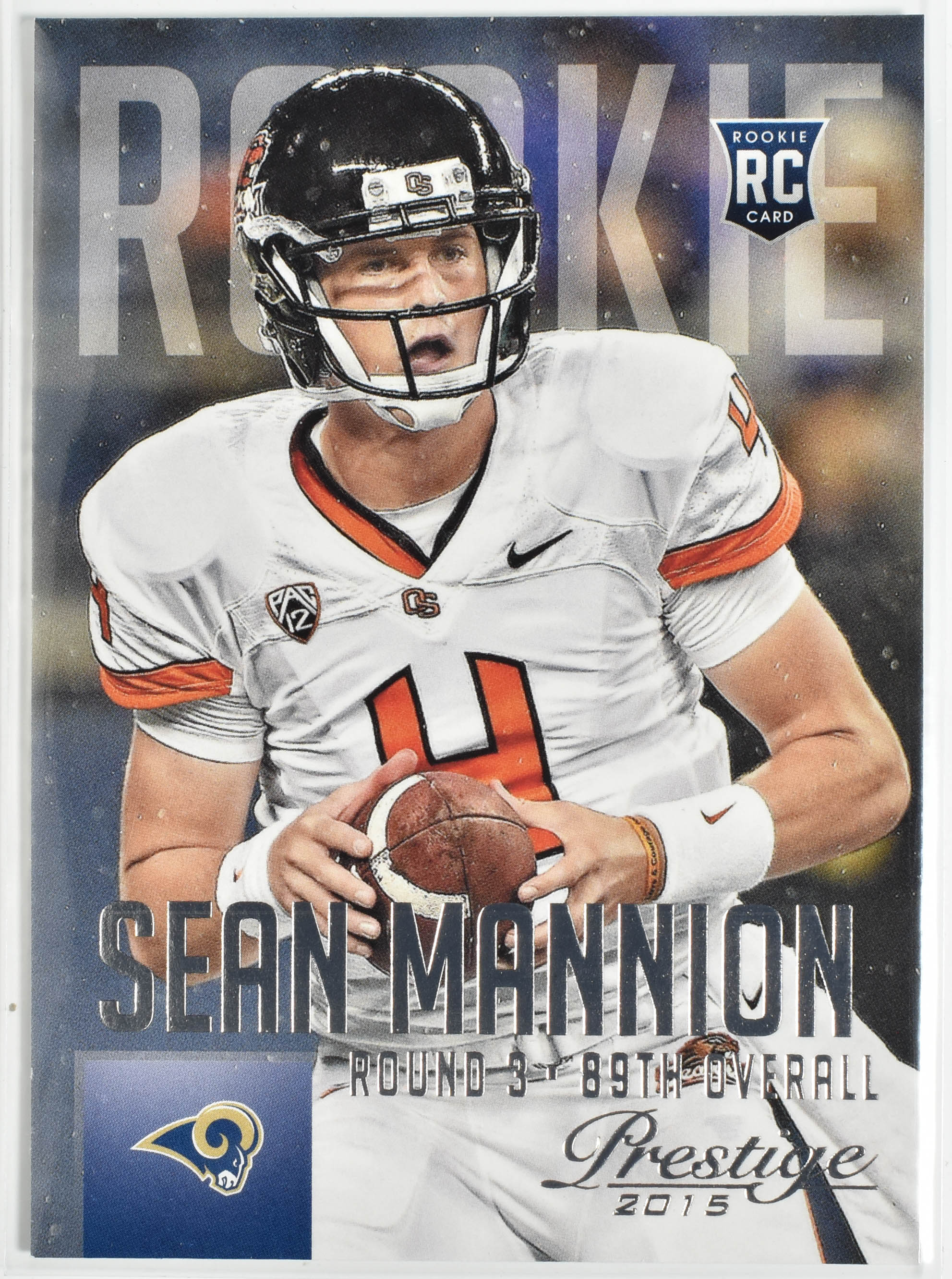 Sean Mannion 281 Panini Rookie Prestige 2015 Rams Football Card