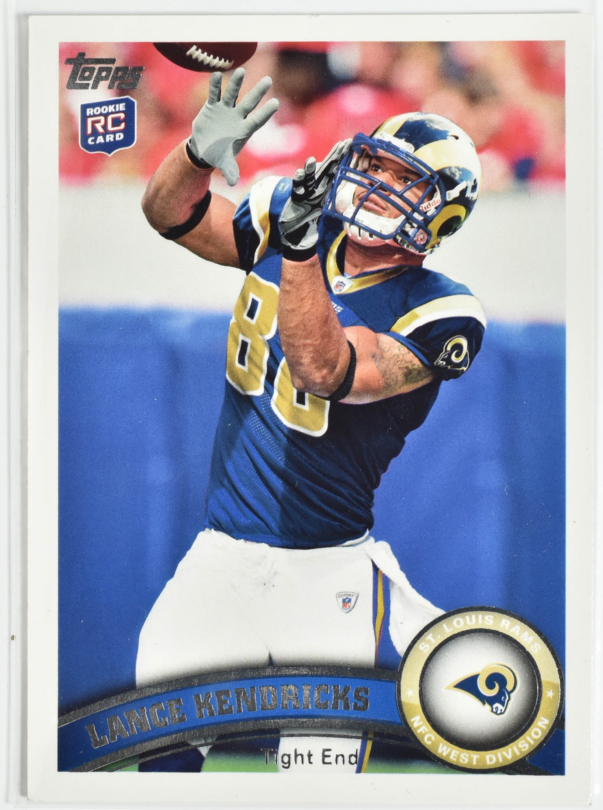 Lance Kendricks 421 Topps 2011 Rams Football Card