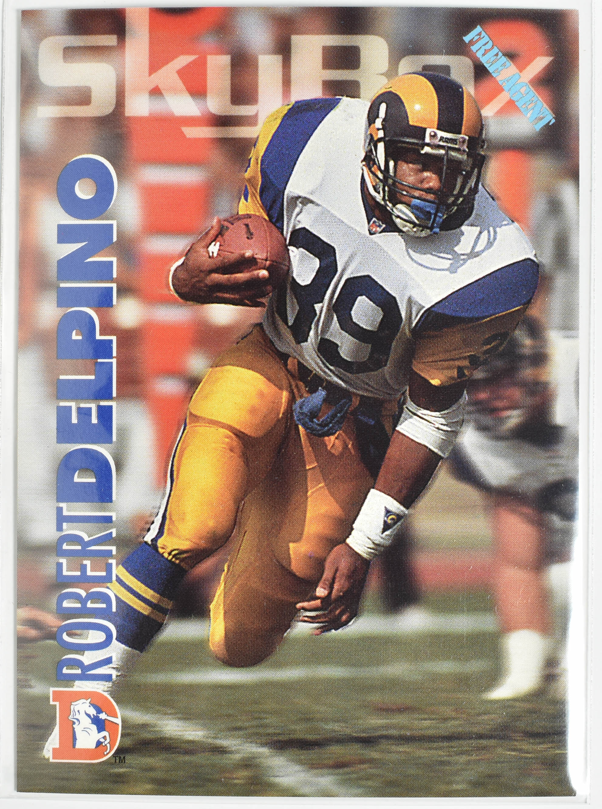 Robert Delpino 88 1993 Skybox Rams Football Card