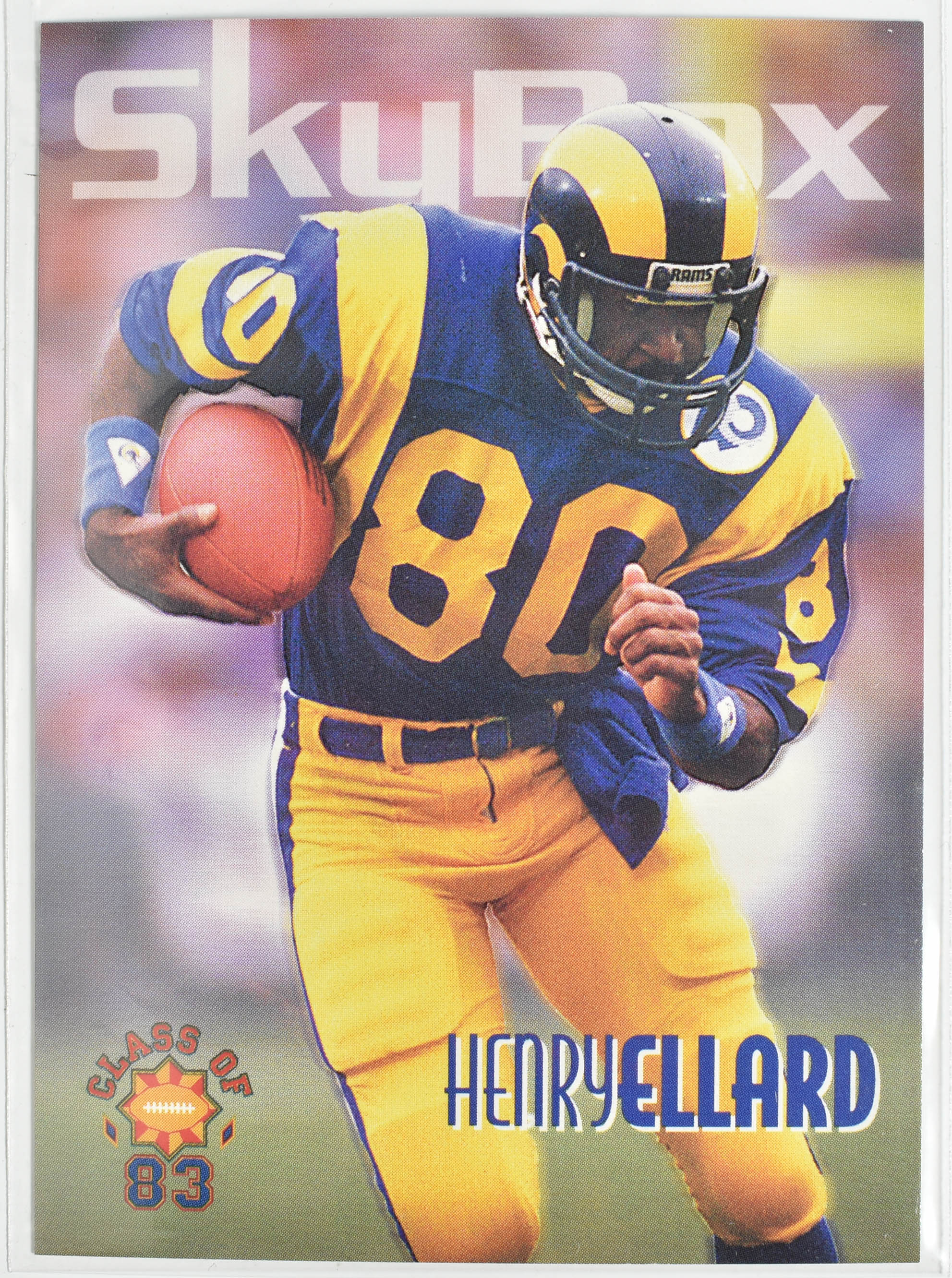 Henry Ellard 350 Skybox 1993 Rams Football Card