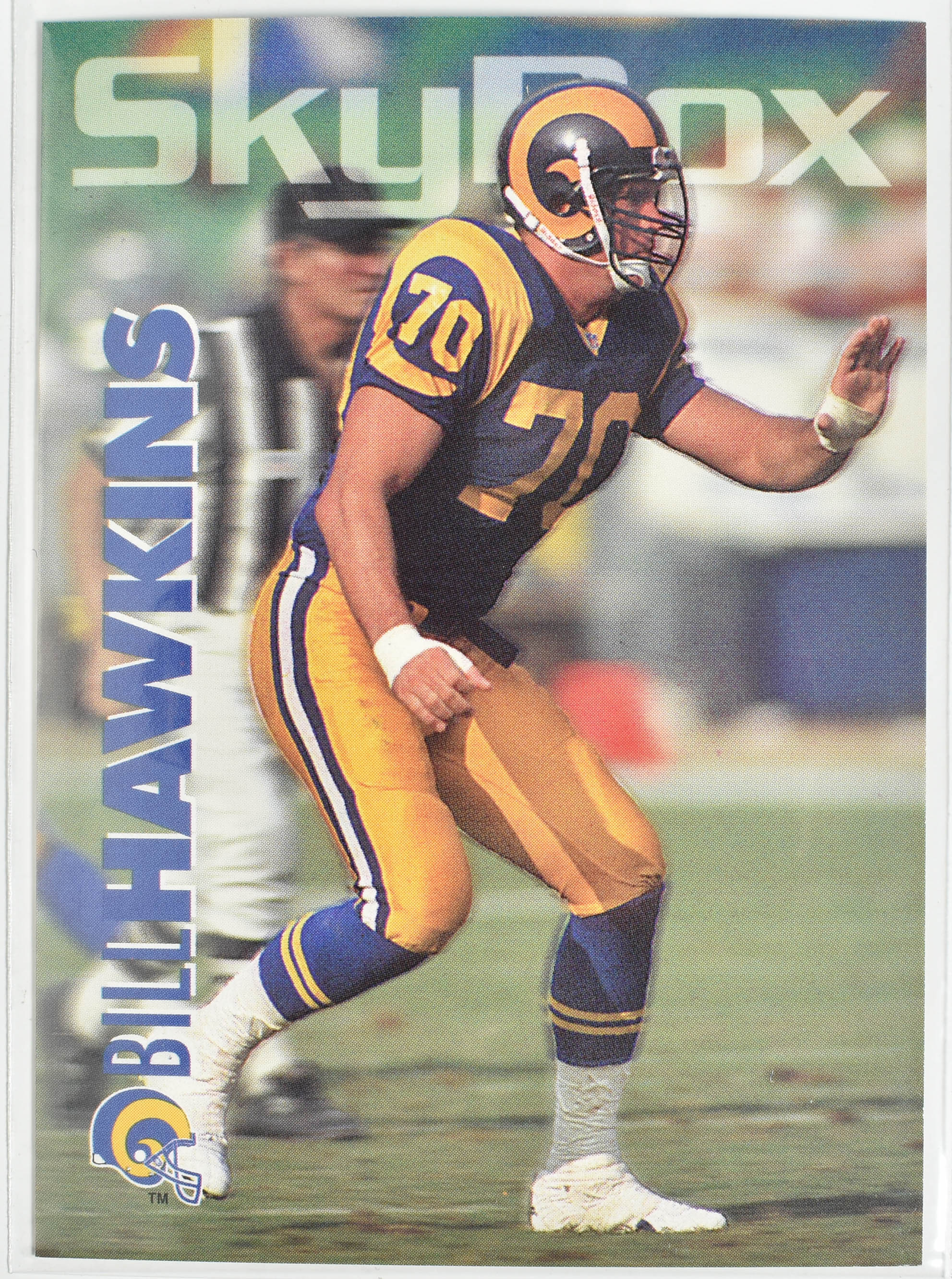 Bill Hawkins 171 Skybox 1993 Rams Football Card