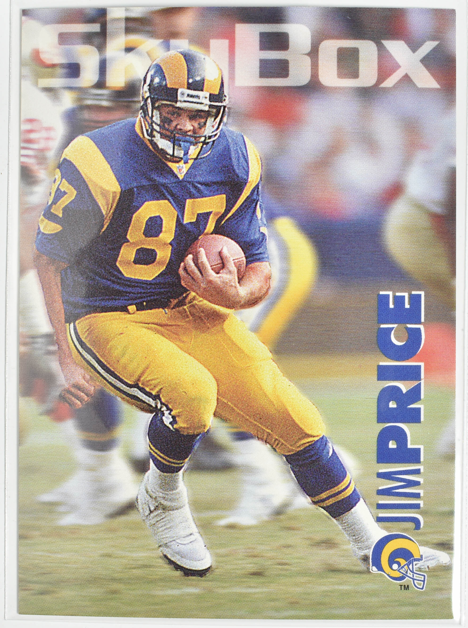 Jim Price 170 Skybox 1993 Rams Football Card