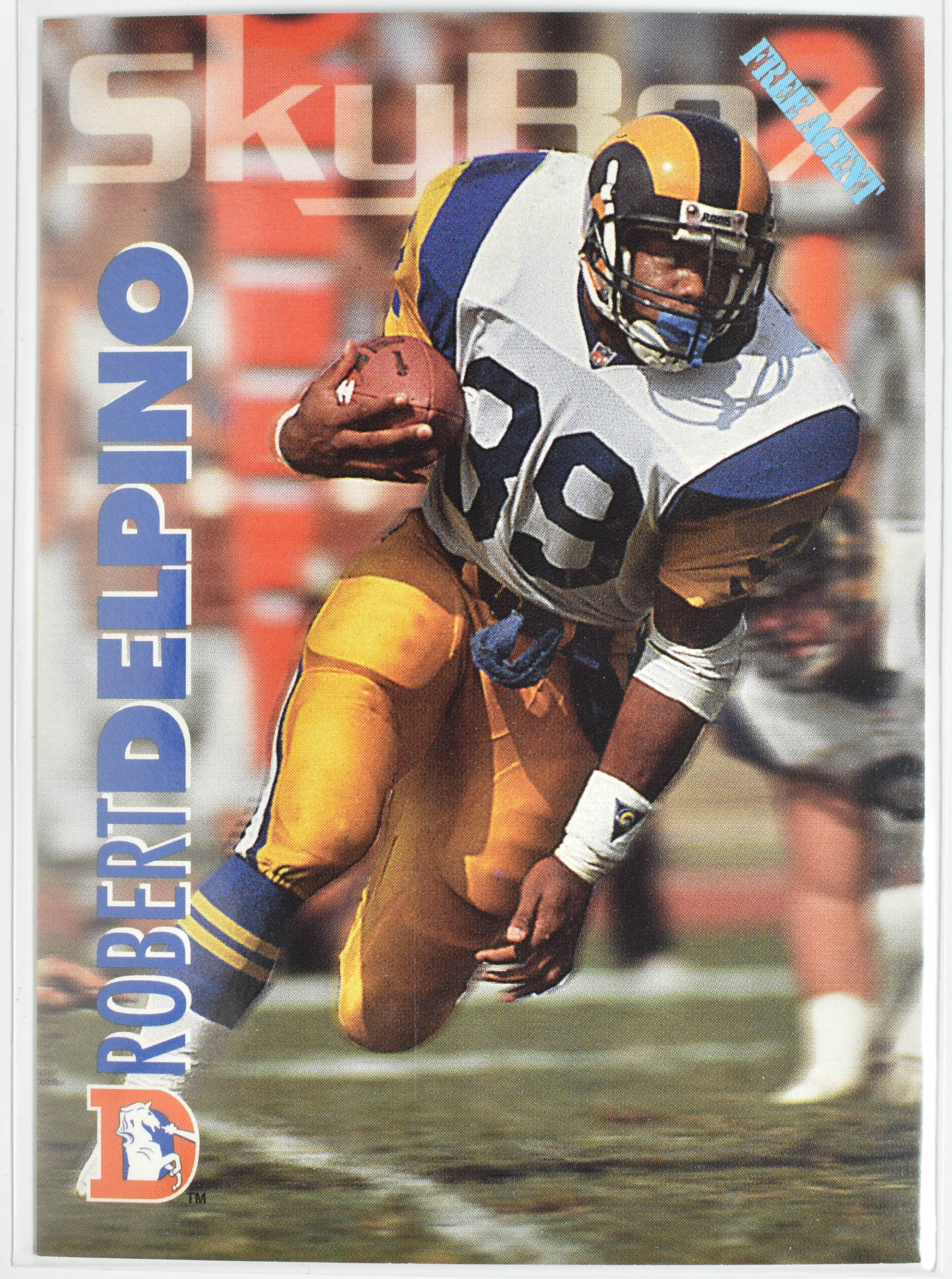 Robert Delpino 88 Skybox 1993 Rams Football Card
