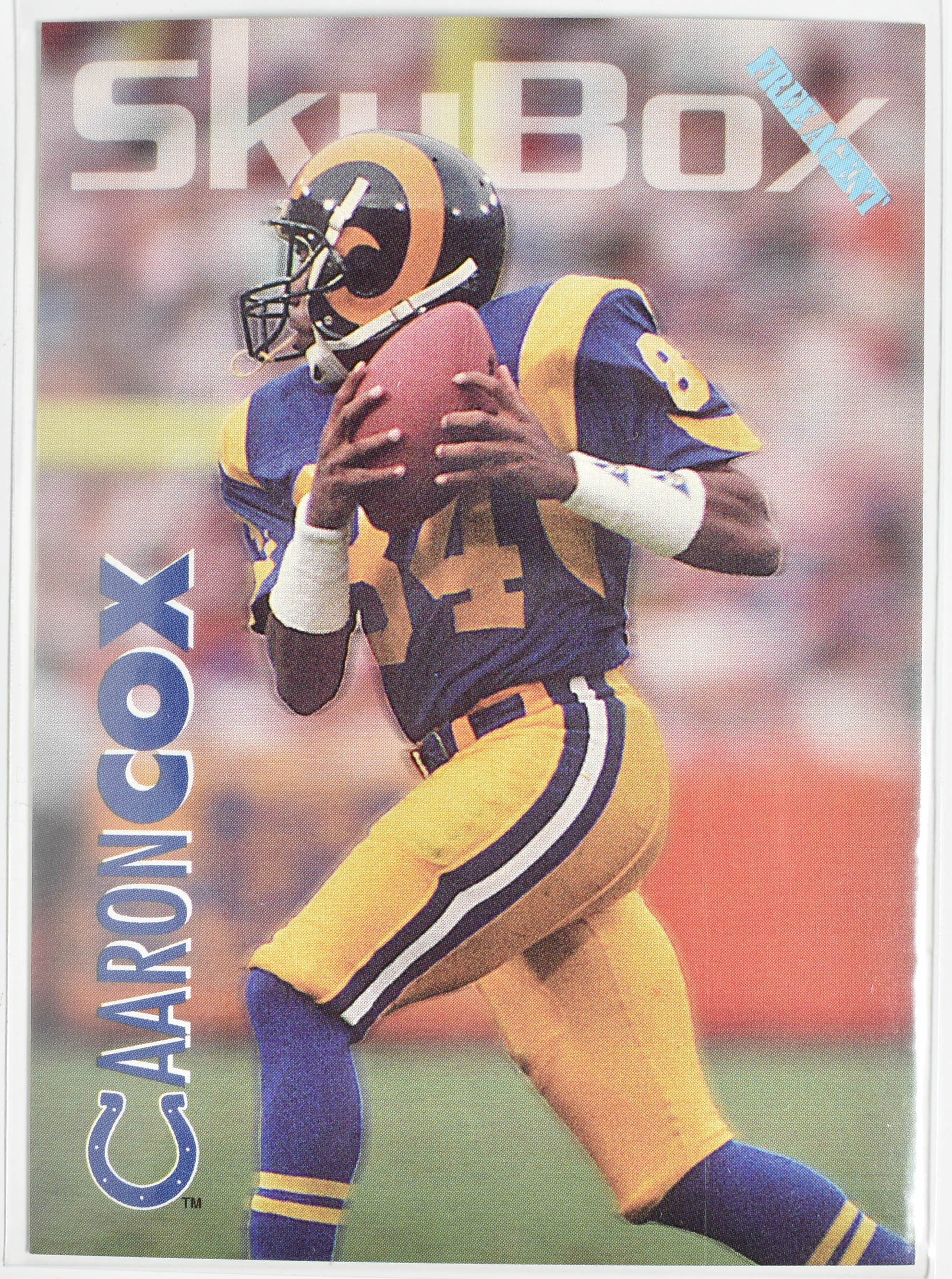 Aaron Cox 137 Skybox 1993 Rams Football Card