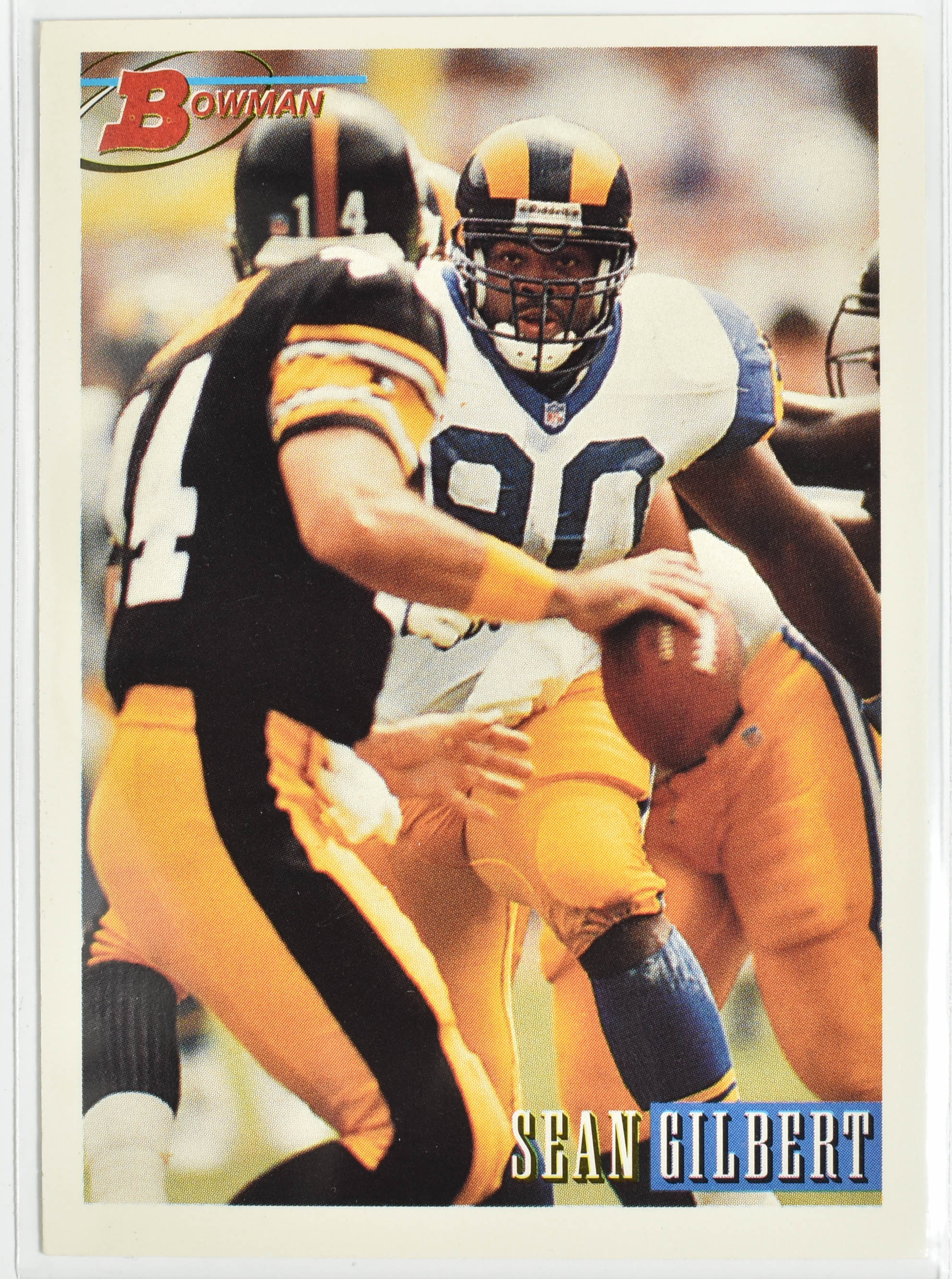 Sean Gilbert 331 Topps 1993 Rams Football Card