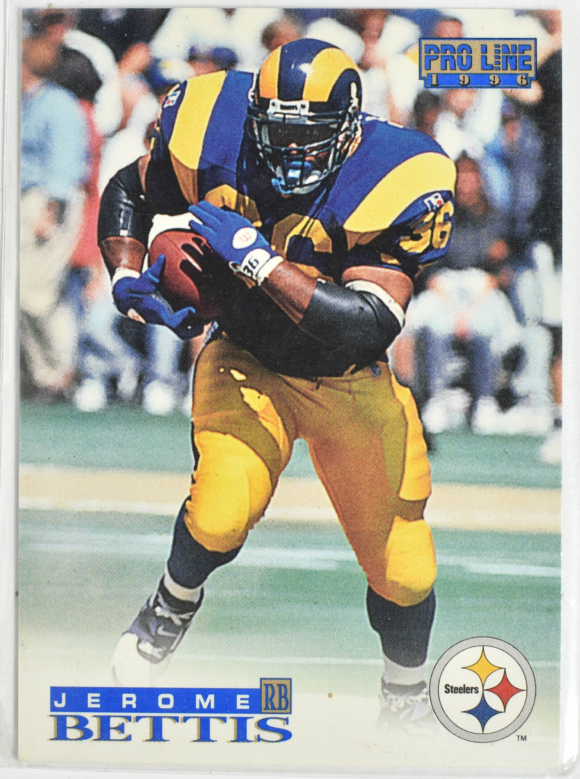 Jerome Bettis 55 1996 Score Rams Football Card