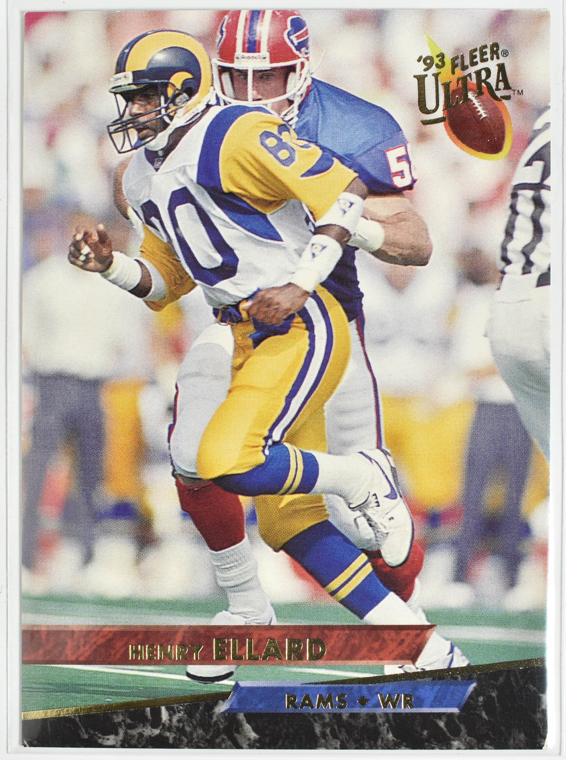 Henry Ellard 236 1993 Fleer Rams Football Card