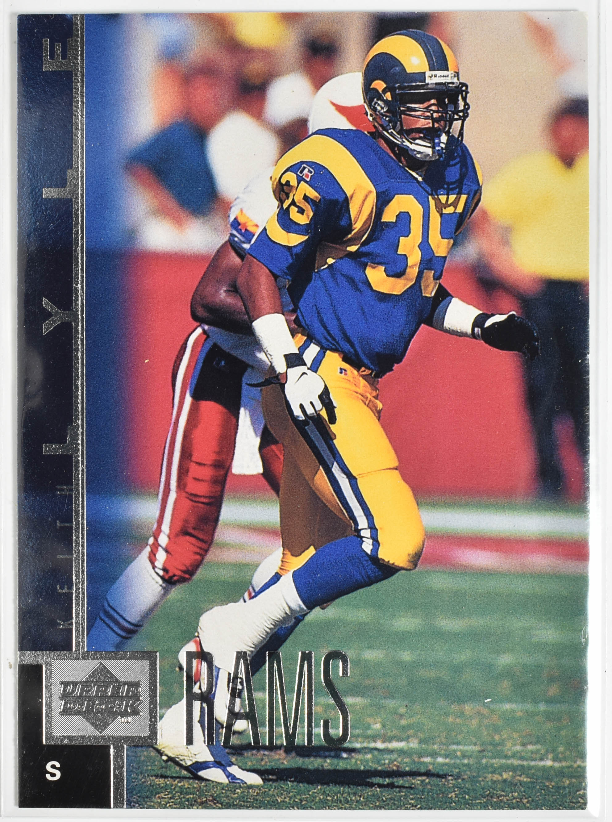 Keith Lyle 249 Upper Deck 1997 Rams Football Card