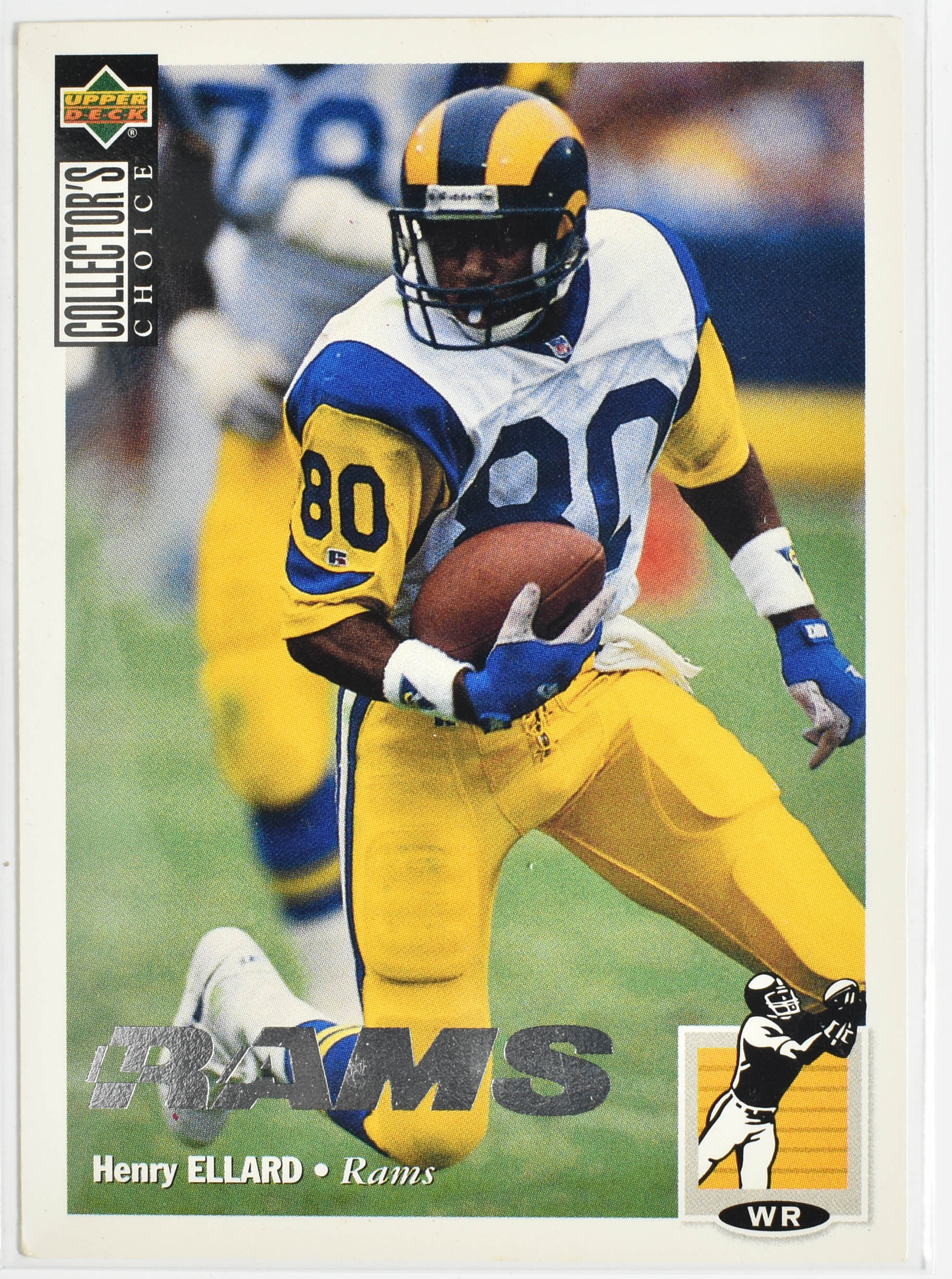 Henry Ellard 368 Upper Deck 1994 Rams Football Card