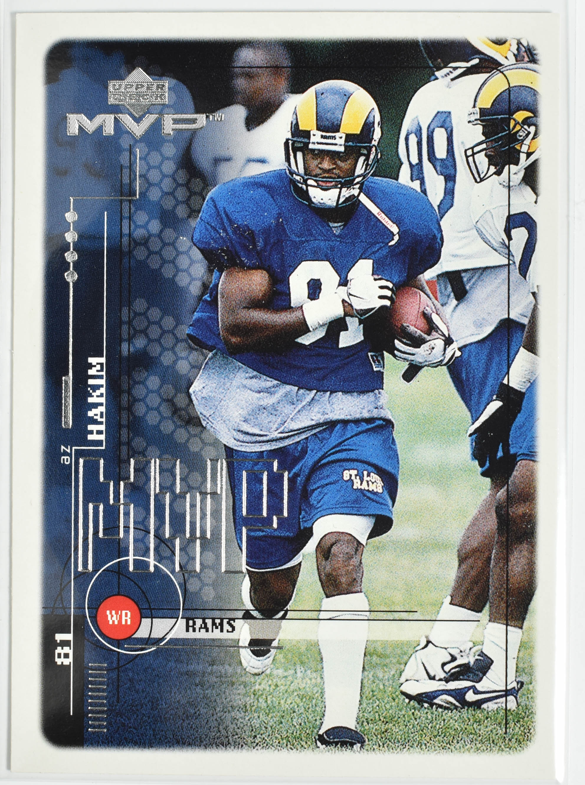 Az Hakim Upper Deck 156 1999 Rams Football Card