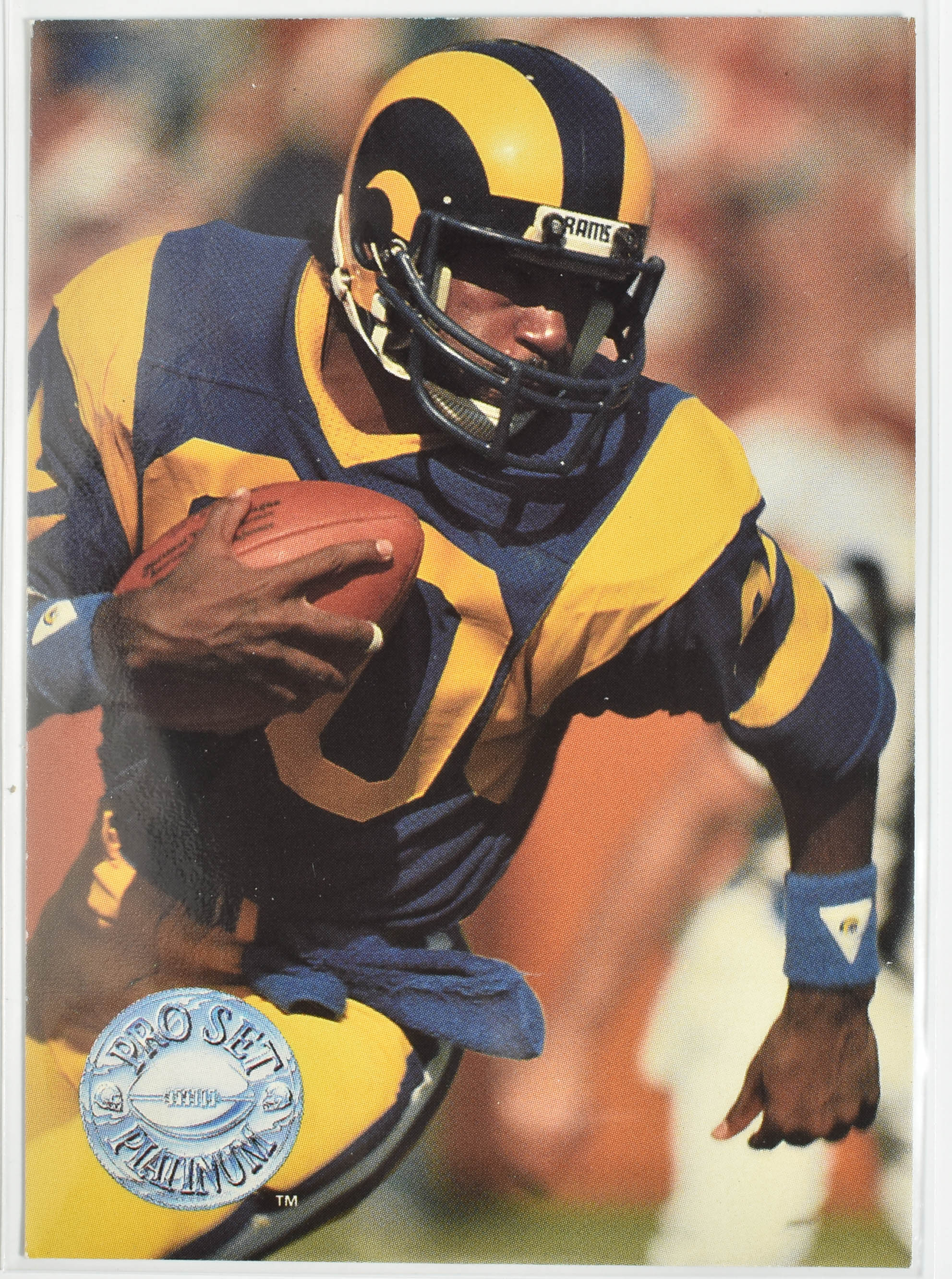 Henry Ellard 215 Pro Set 1991 Football Card Rams Football Card