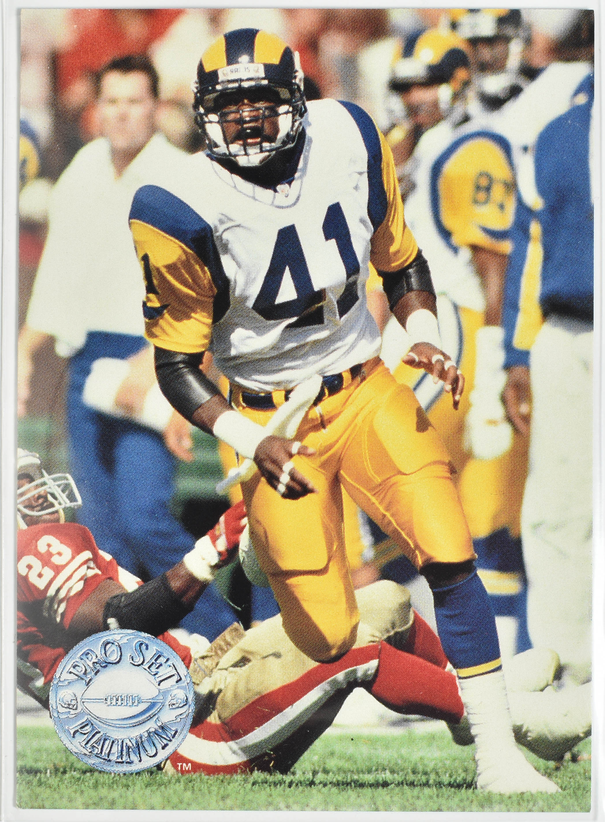 Todd Lyght 296 Pro Set Pro Set 1991 Rams Football Card