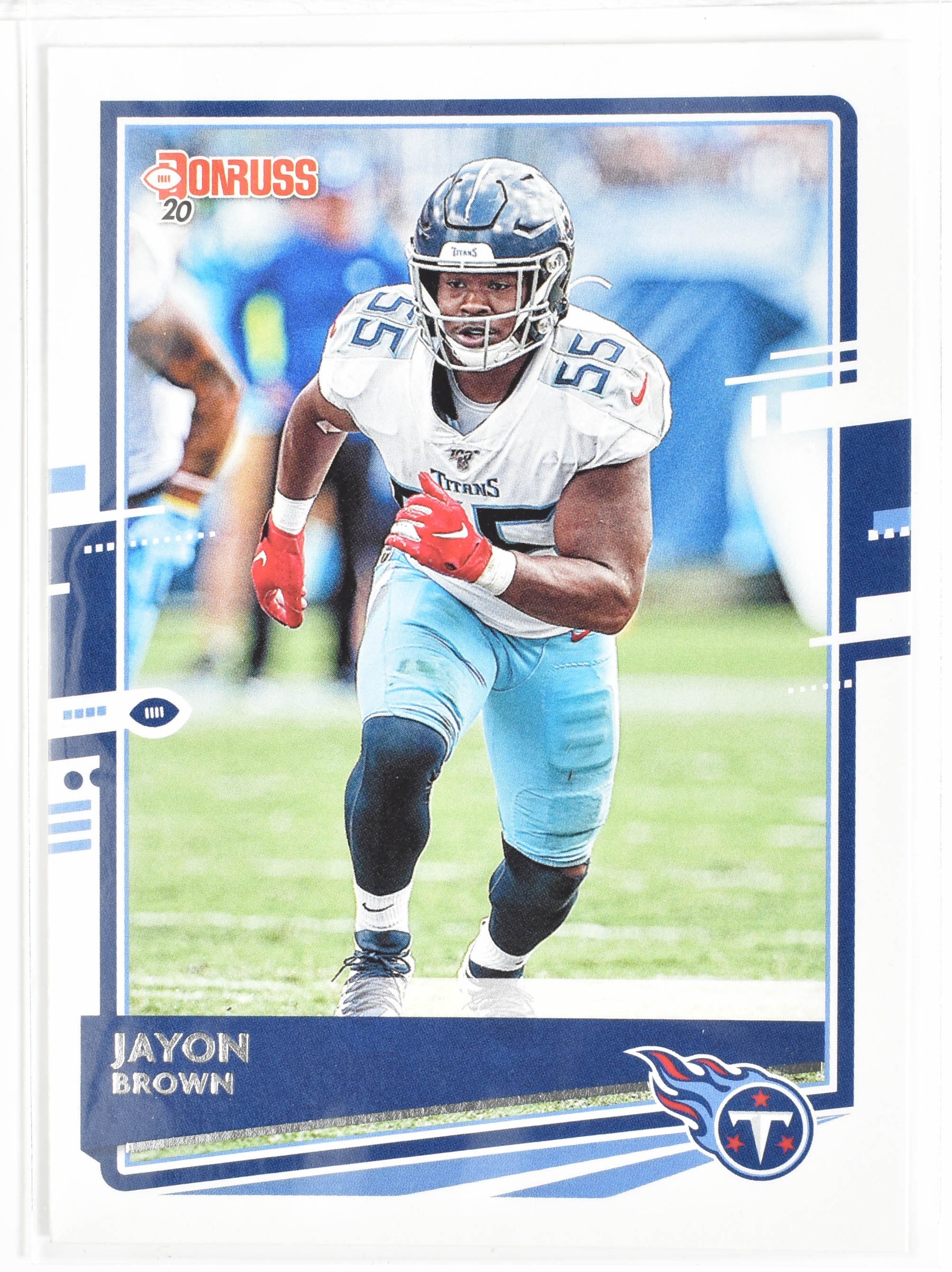 Jayon Brown 250 Panini 2020 Donruss Tennessee Titans