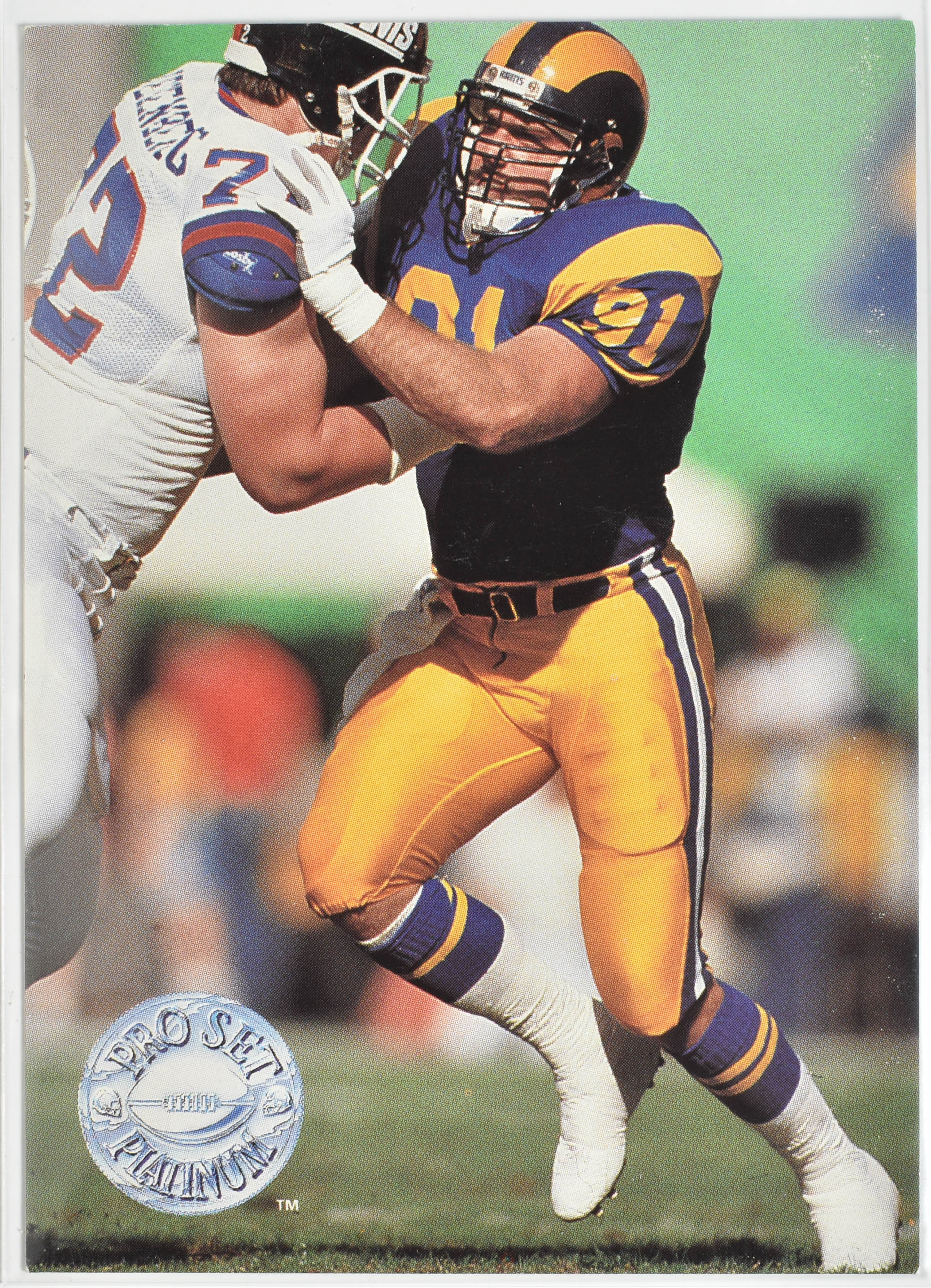Kevin Greene 216 1991 Pro Set Rams Football Card