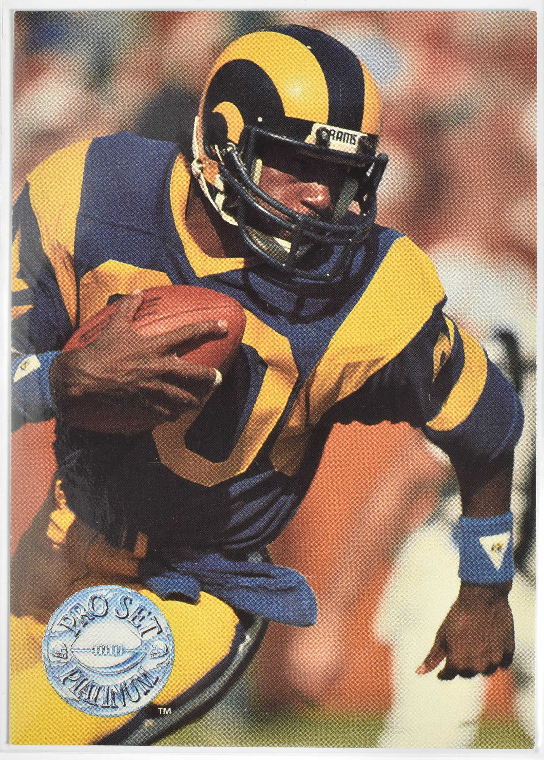 Henry Ellard 215 Pro Set 1991 Rams Football Card