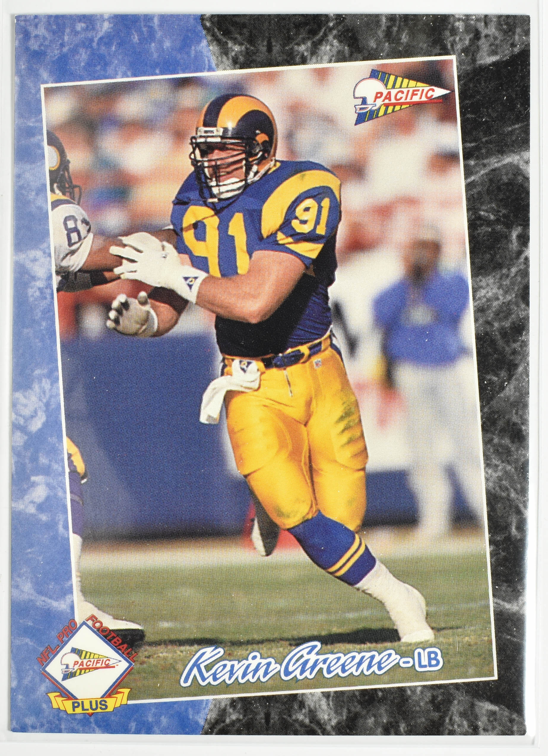 Kevin Greene 403 Pacific 1993 Rams Football Card