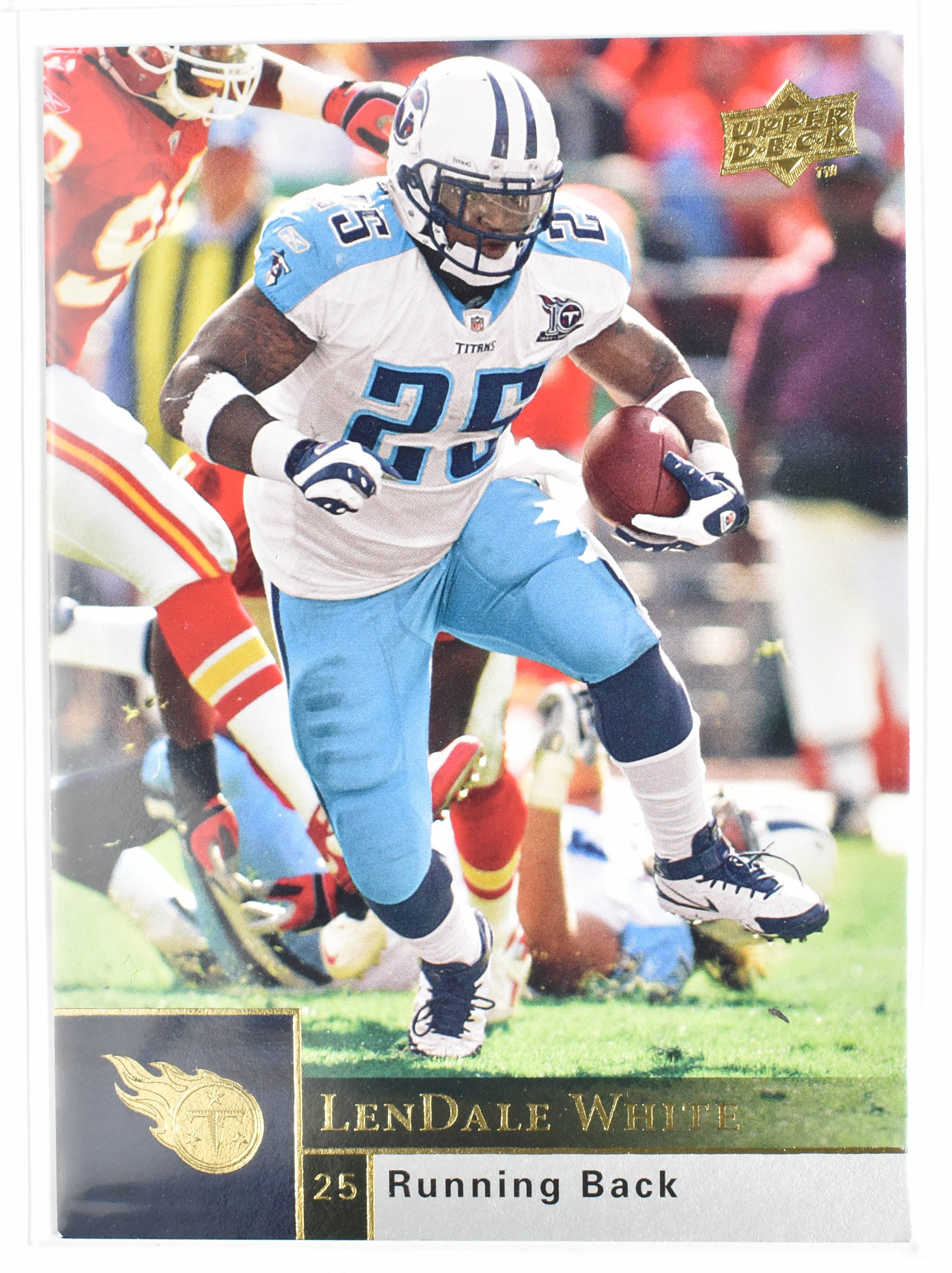 Lendale White 189 Upper Deck 2009 Tennessee Titans