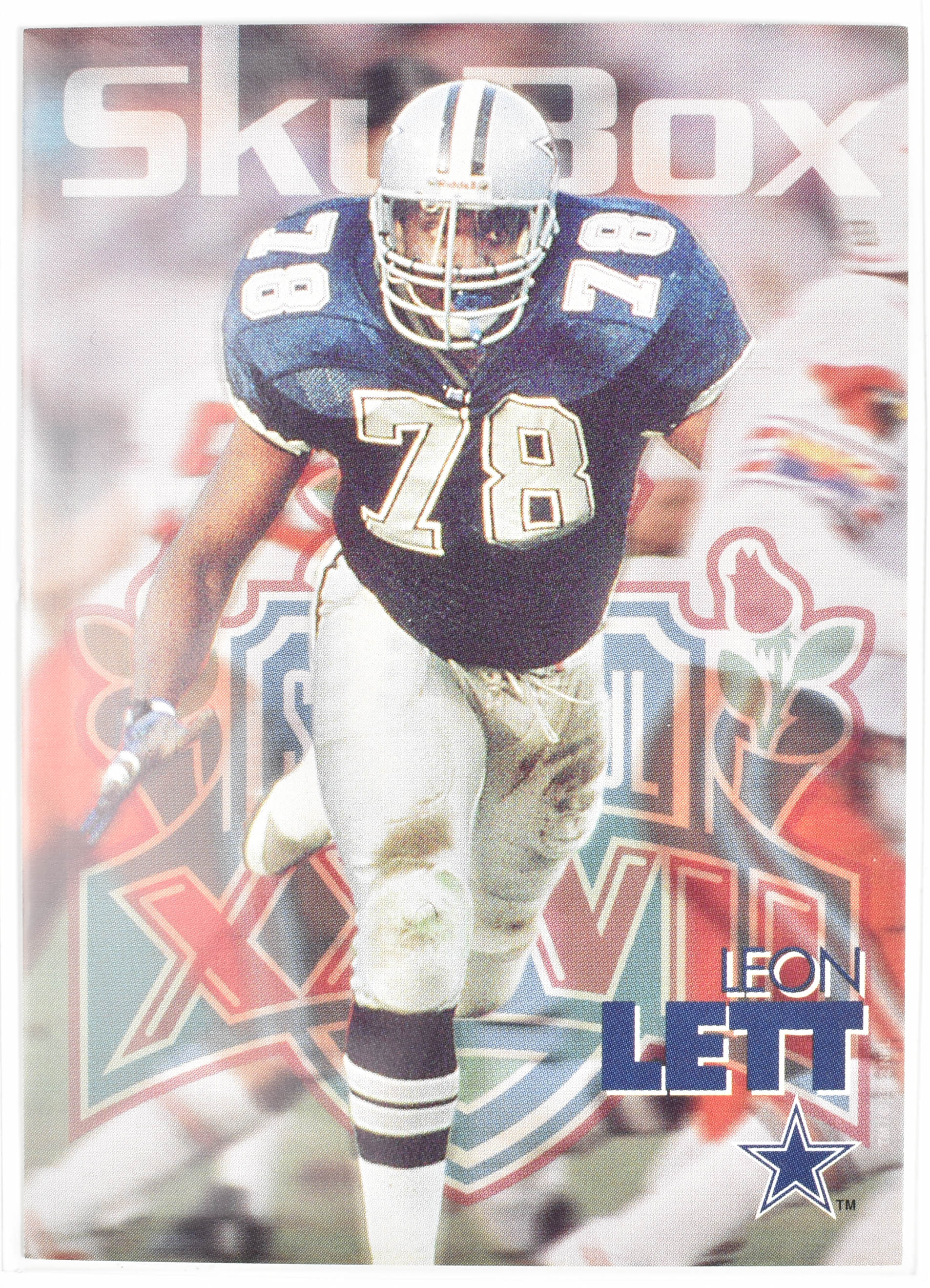 Leon Lett 80 Sky box 1993 Dallas Cowboys Football
