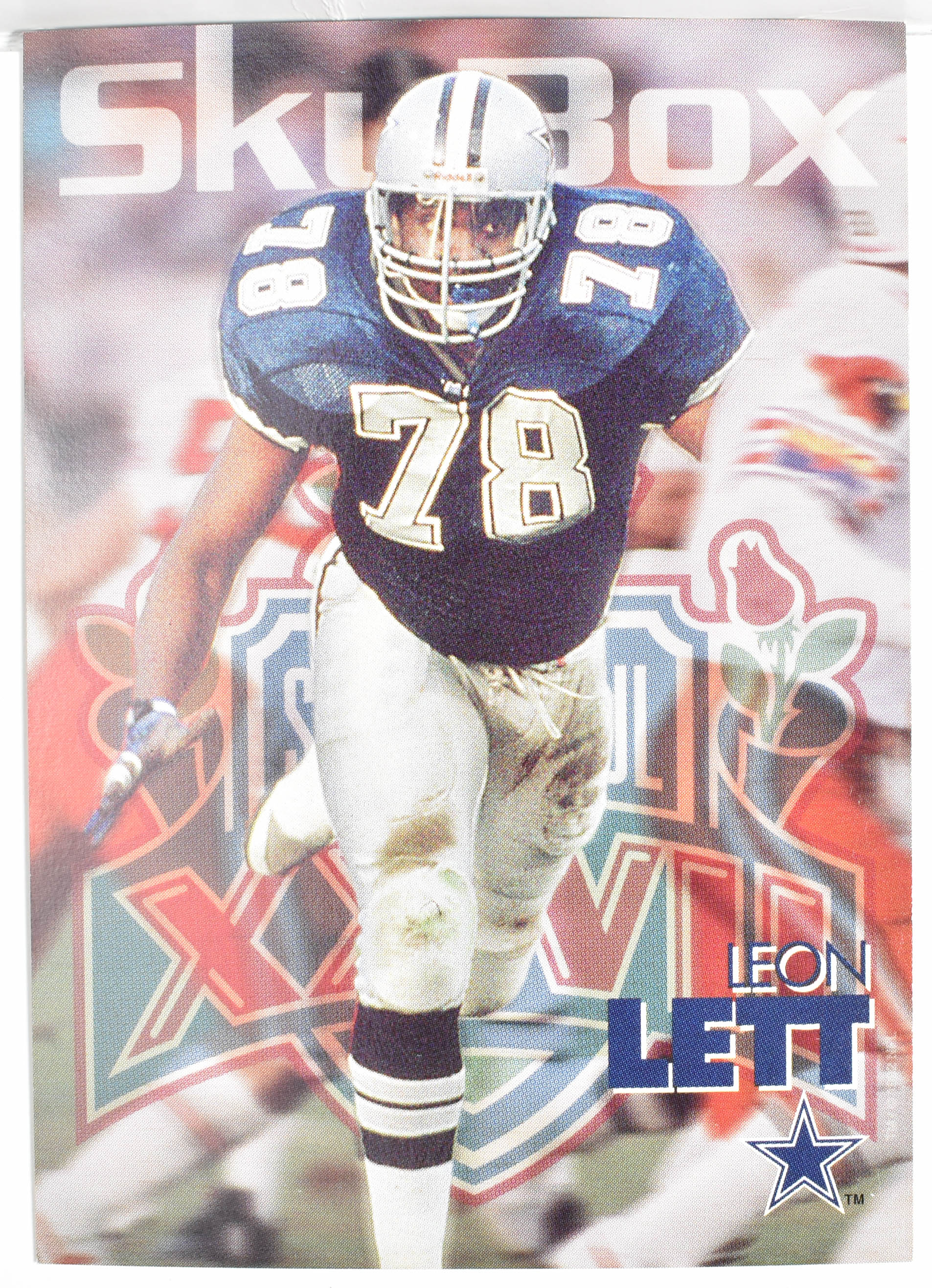 Leon Lett 80 Skybox 1993 Dallas Cowboys