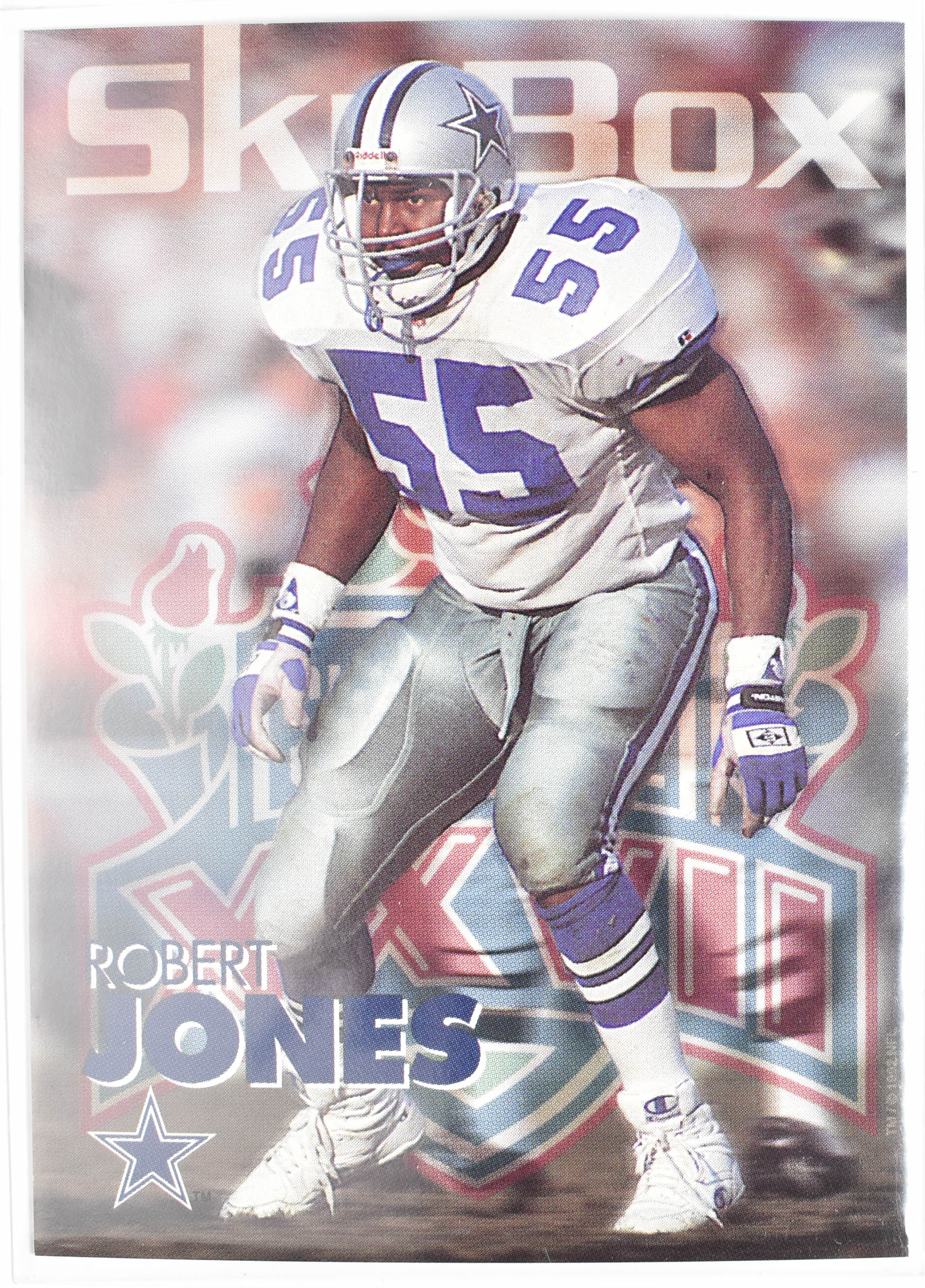 Robert Jones 76 Skybox 1993 Dallas Cowboys