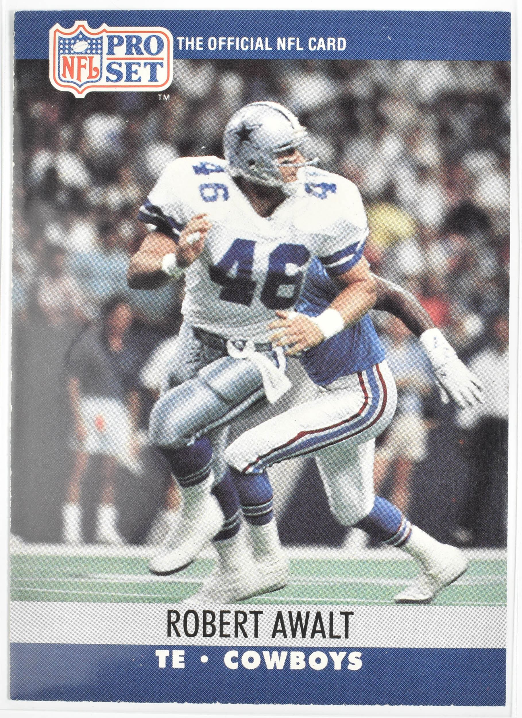 Robert Awalt 479 Pro Set 1990 Dallas Cowboys