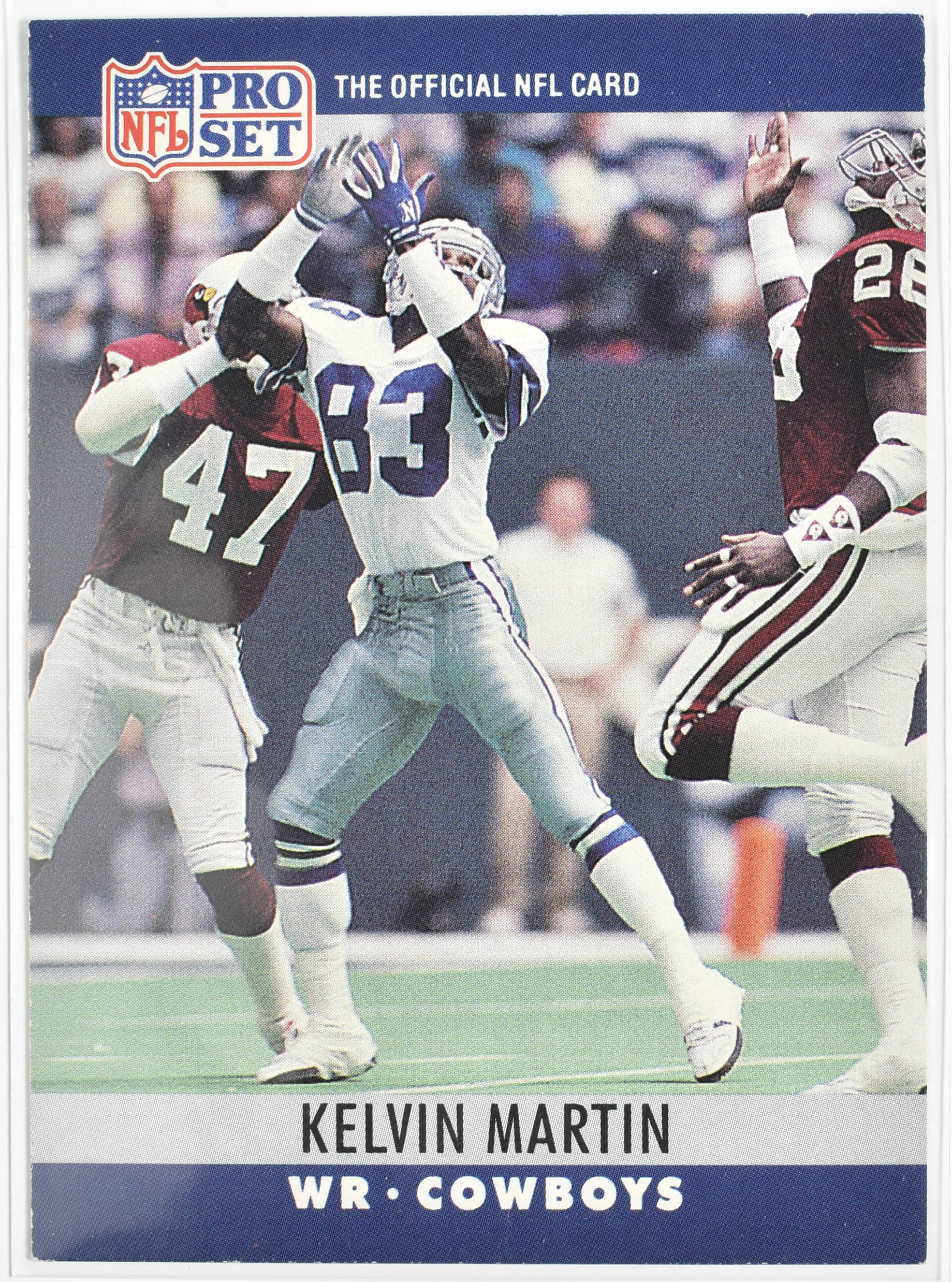 Kelvin Martin 83 Pro Set 1990 Dallas Cowboys