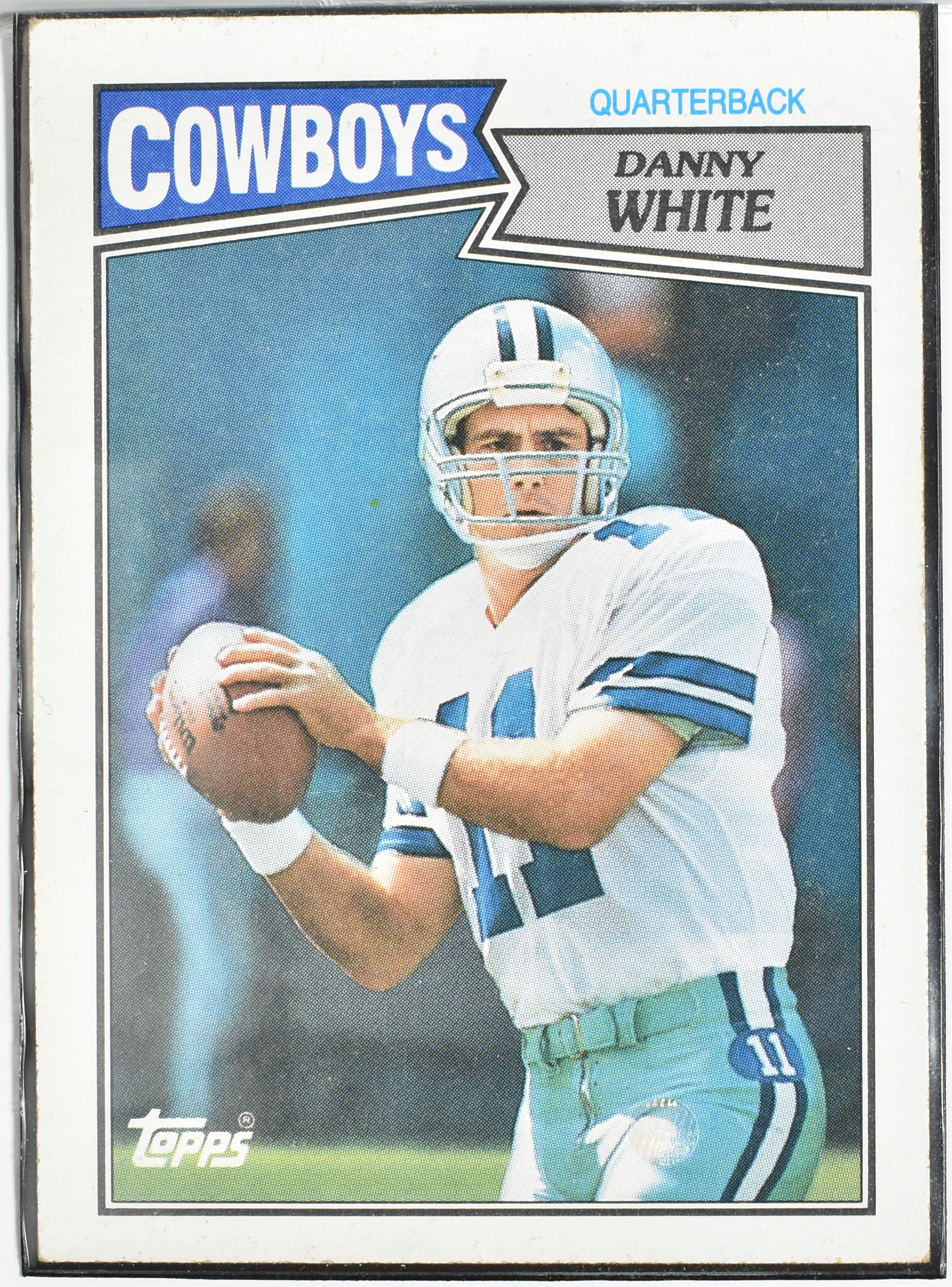 Danny white 261 Topps 1987 Dallas Cowboys