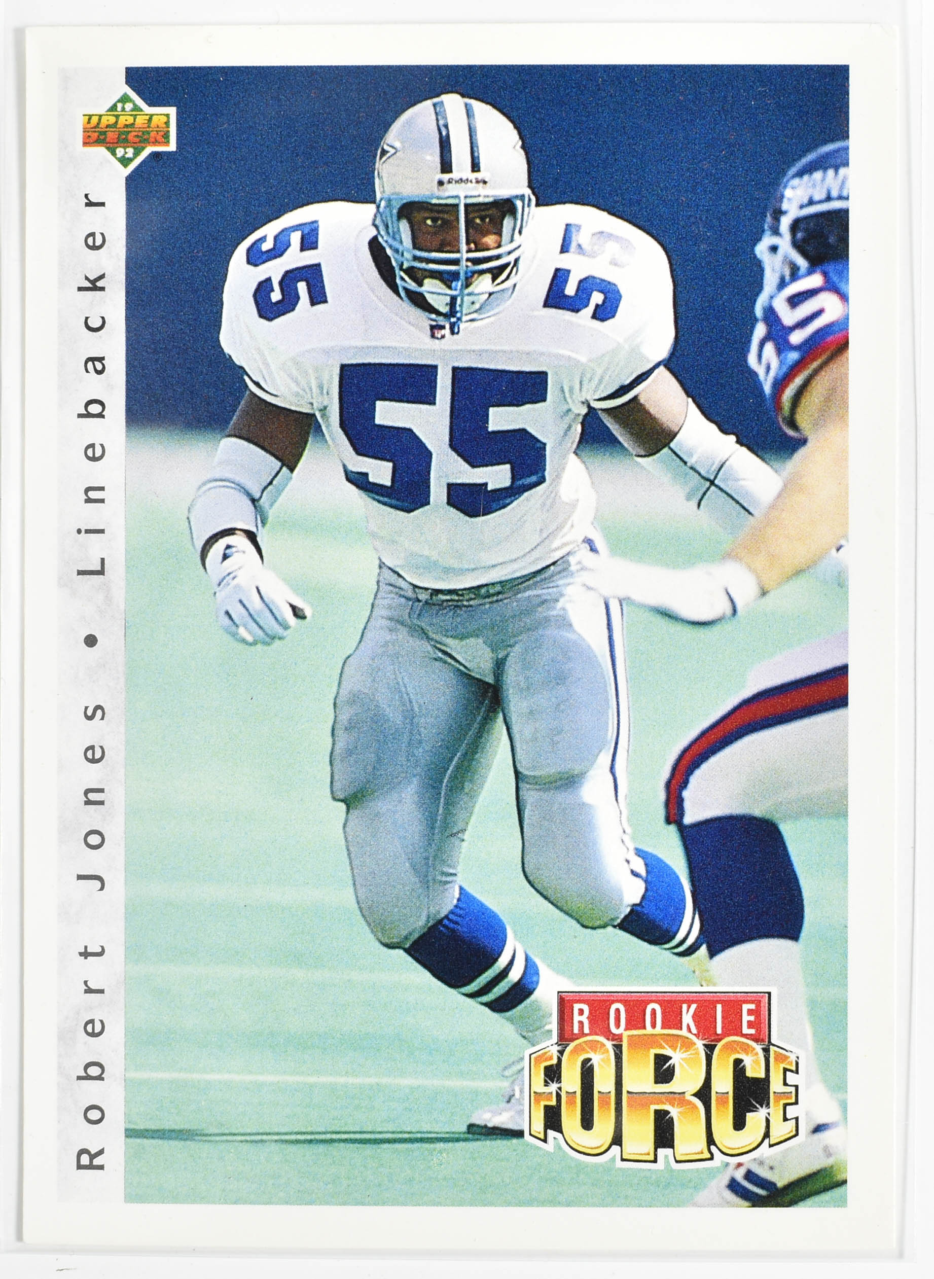 Robert Jones 414 Upper Deck 1992 Dallas Cowboys Football Card