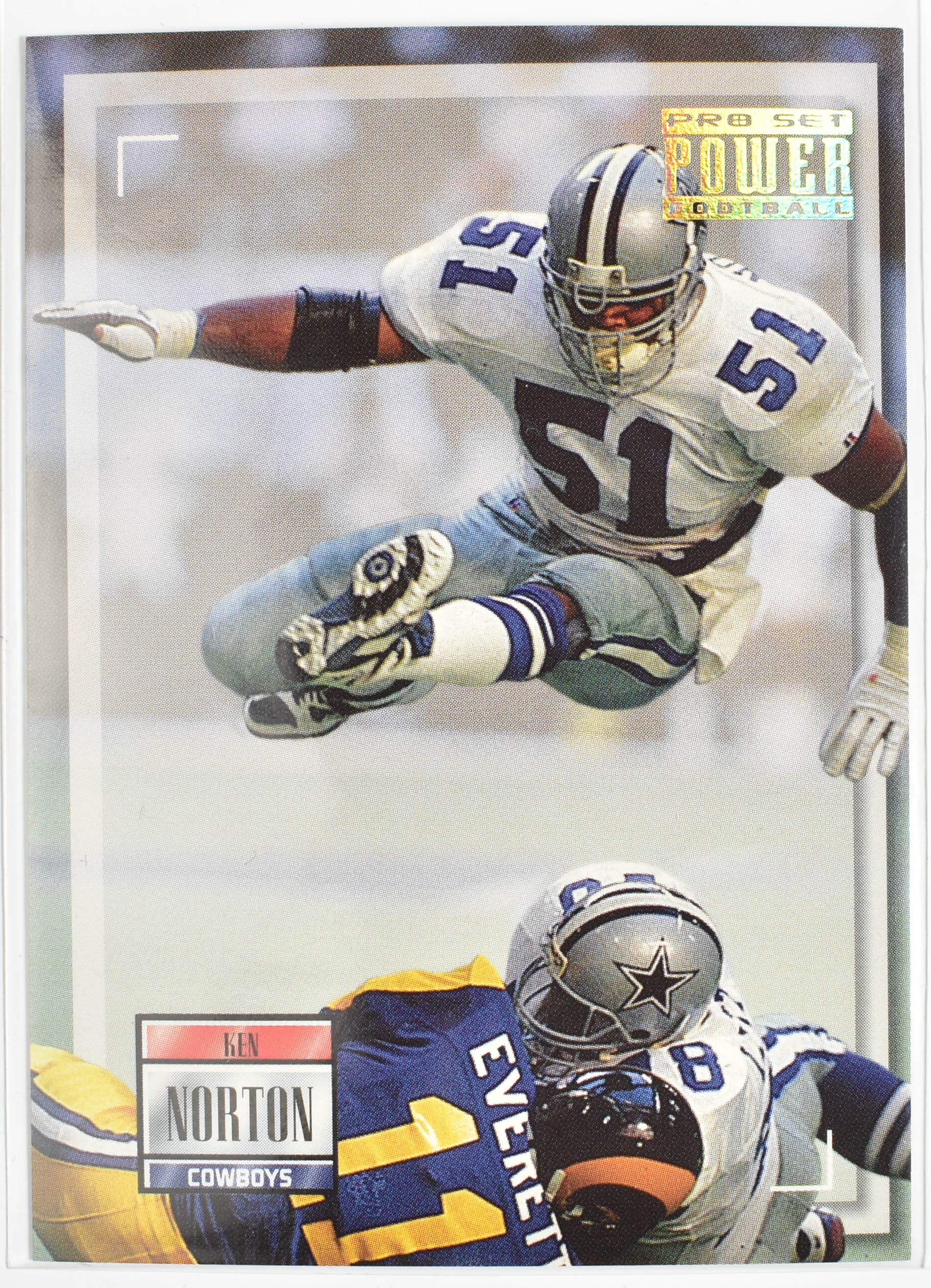 Ken Norton 51 Pro Set 1993 Dallas Cowboys Football Card