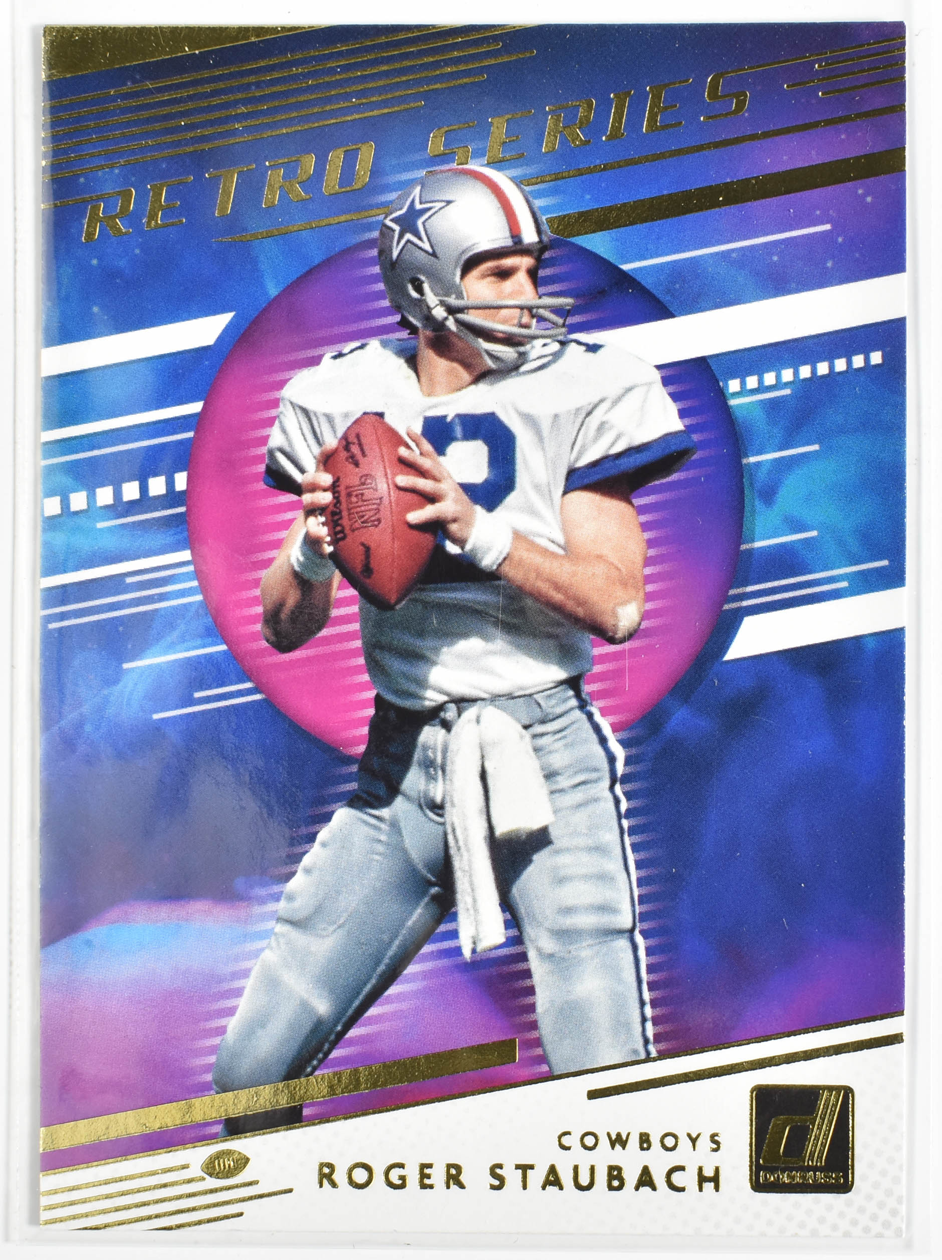 Roger Staubach RS-RS Panini 2020 Donruss Football Dallas Cowboys