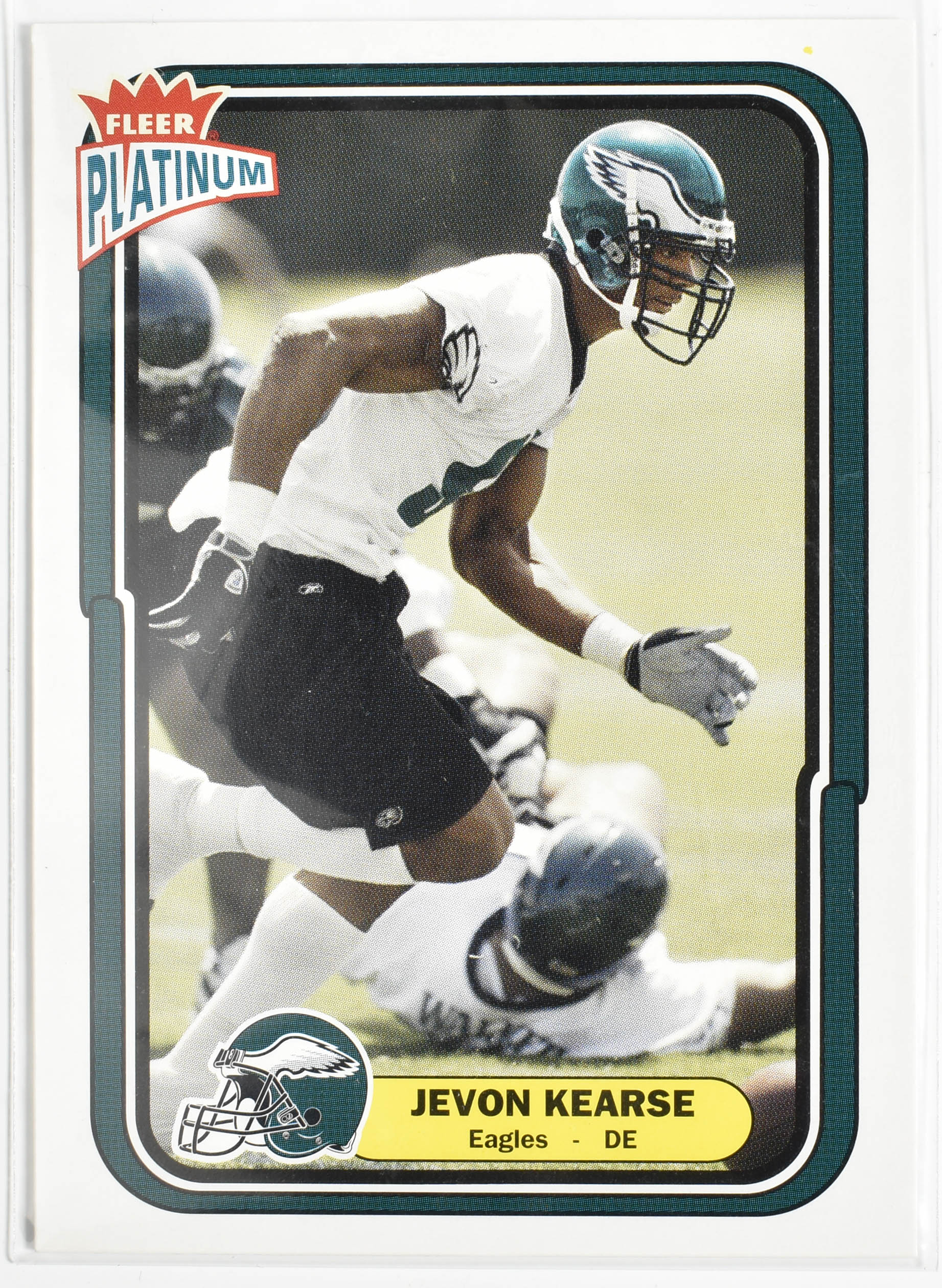 Jevon Kearse 9 Fleer 2004 Eagles Football Card