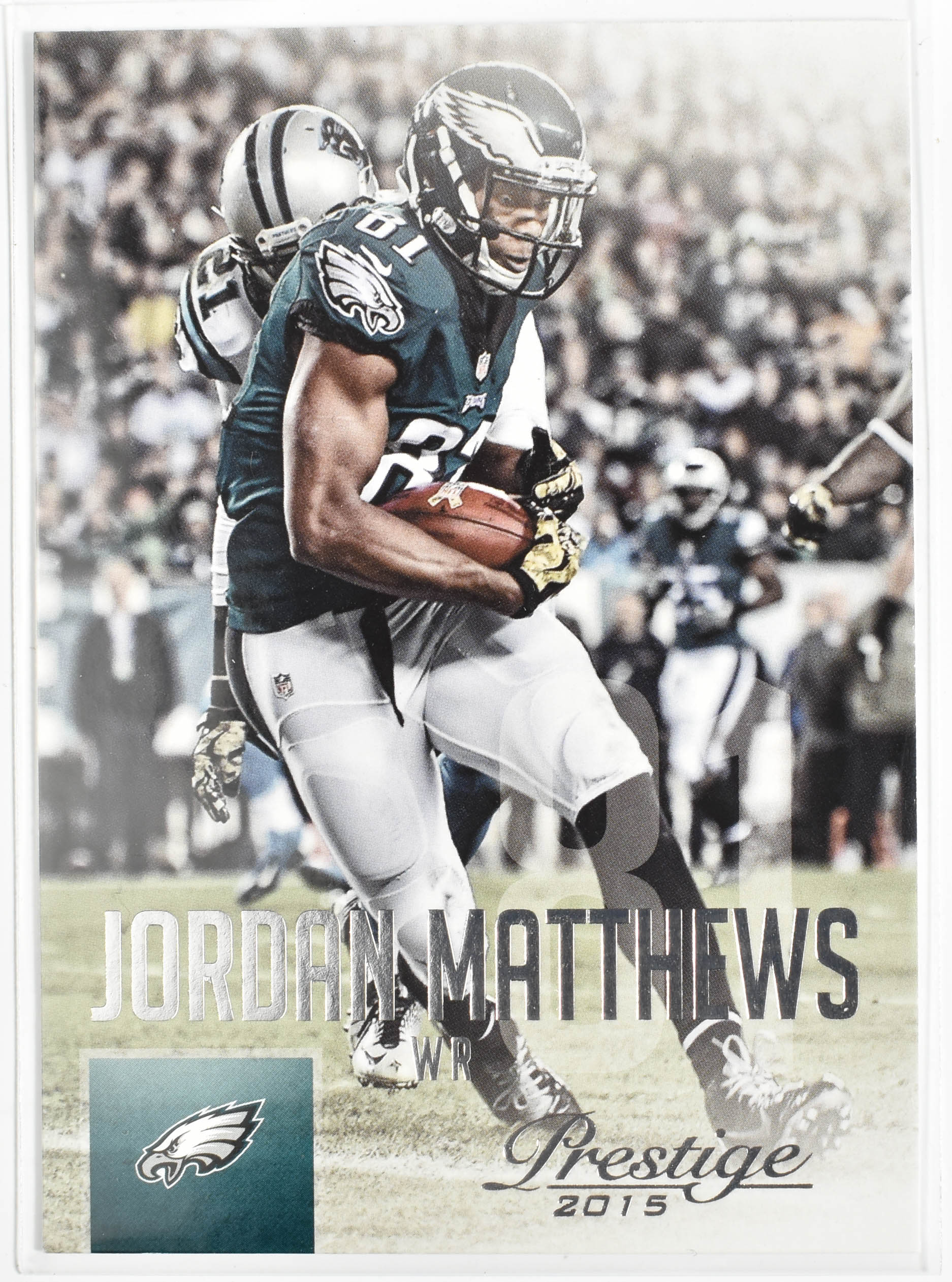 Jordan Mathews 48 Prestige 2015 Eagles Football Card
