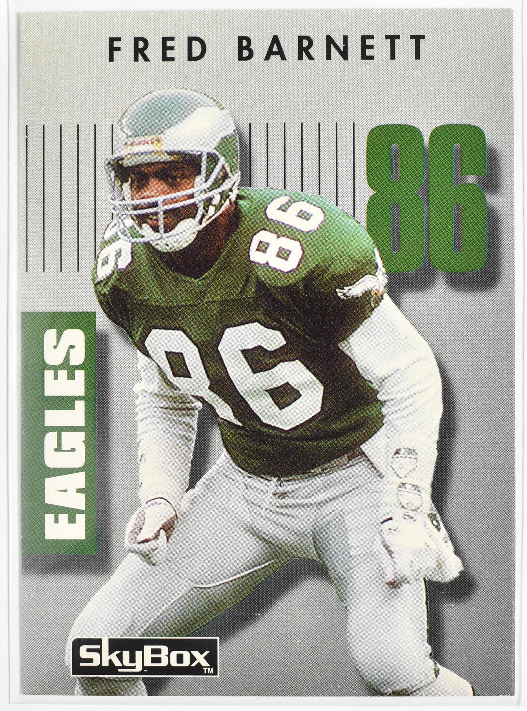 Fred Barnett 320 Prime Time Skybox 1992 Eagles