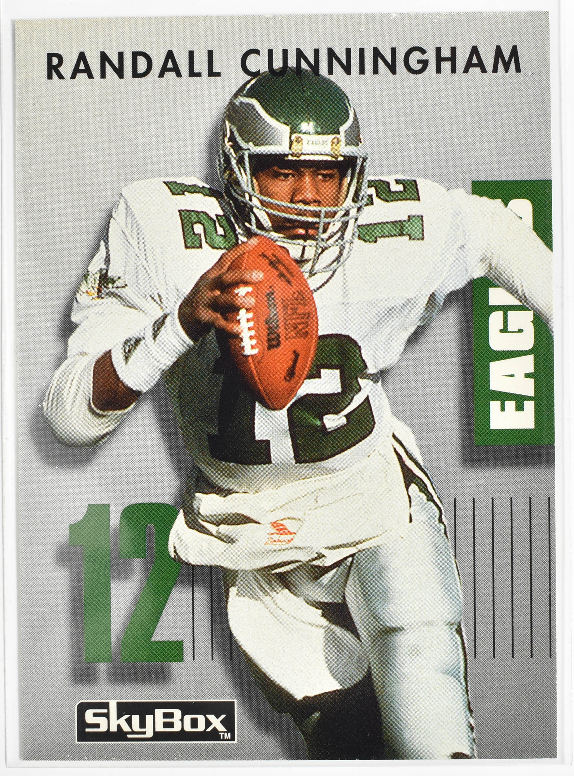 Randall Cunningham 300 Primetime Skybox 1992 Eagles